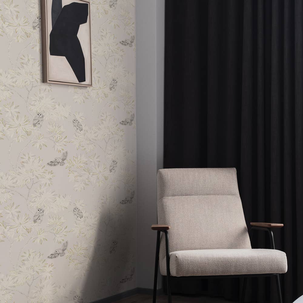 Parliament Natural Beige Non-Pasted Wallpaper, 56 sq. ft.