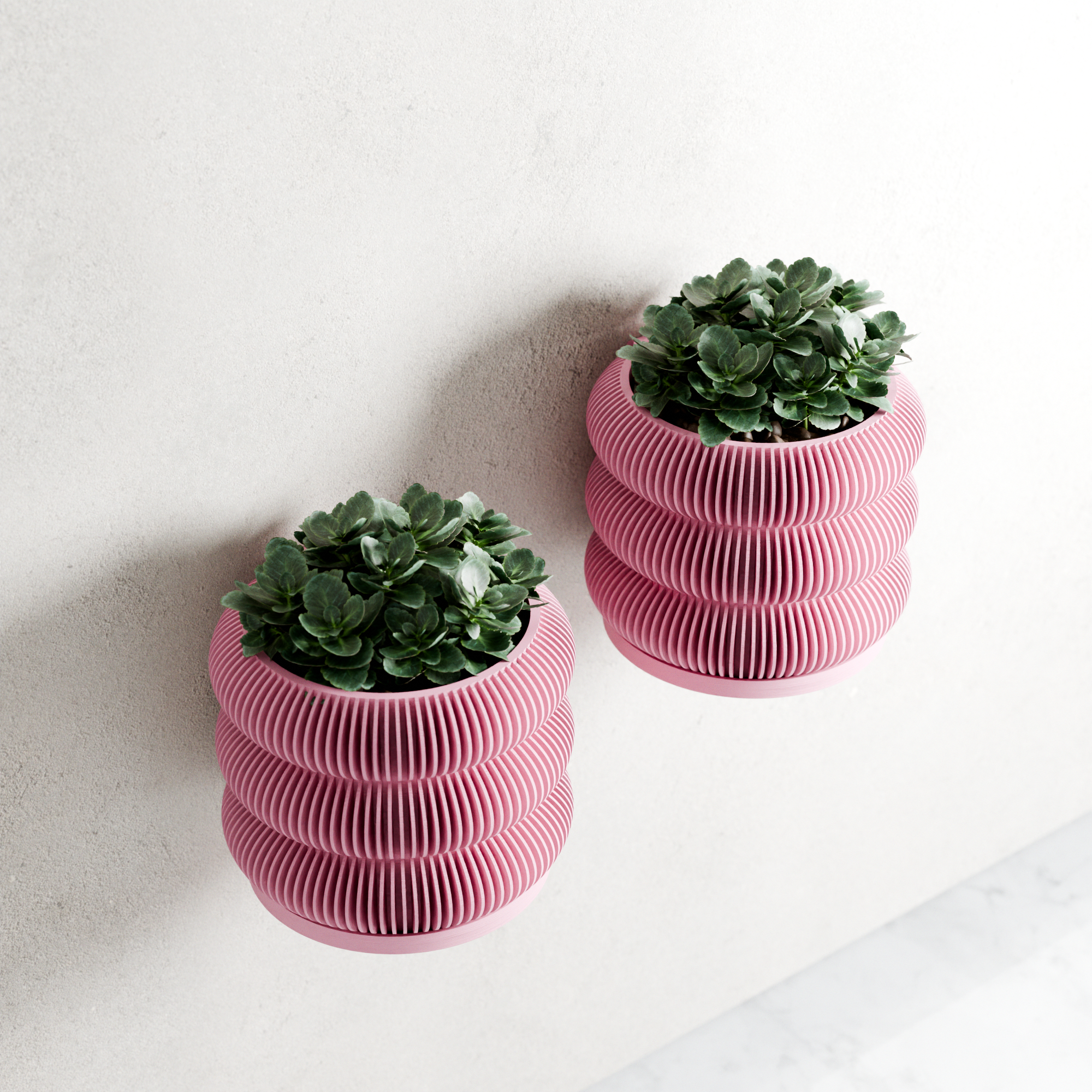 Hanging Triple Bubble Wall Planter
