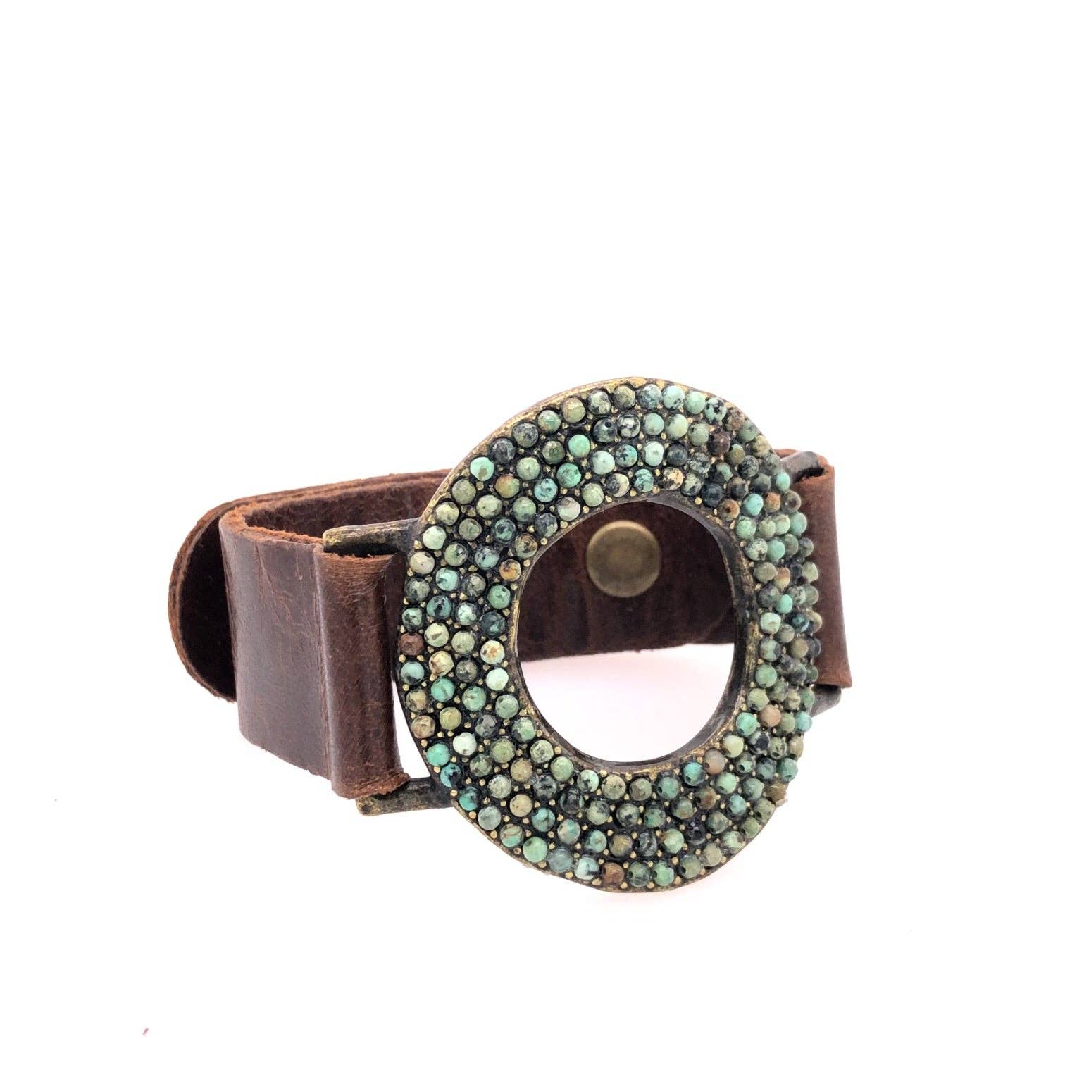 Donut Leather Bracelet