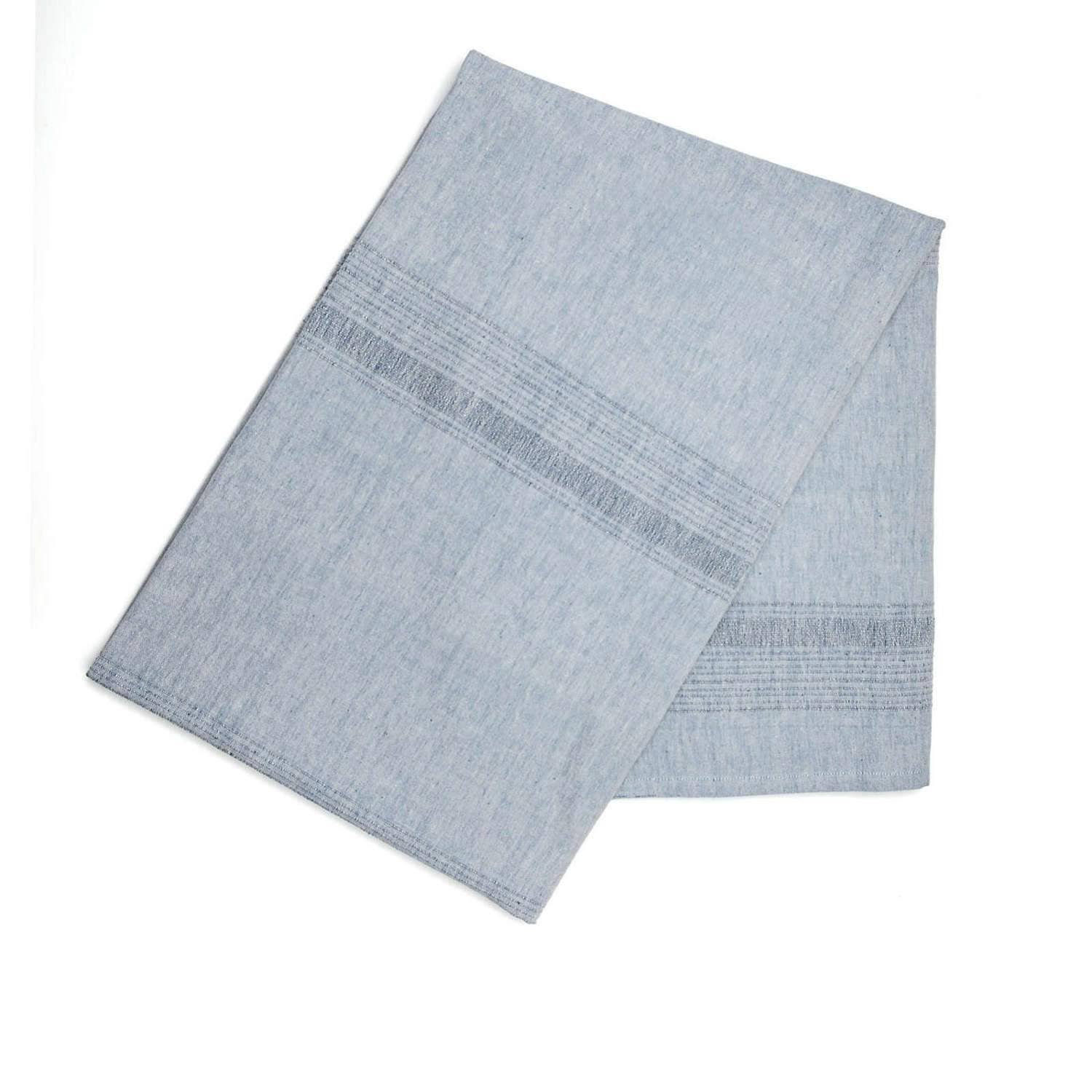 Juniper Berry Tablecloth, Handwoven Cotton