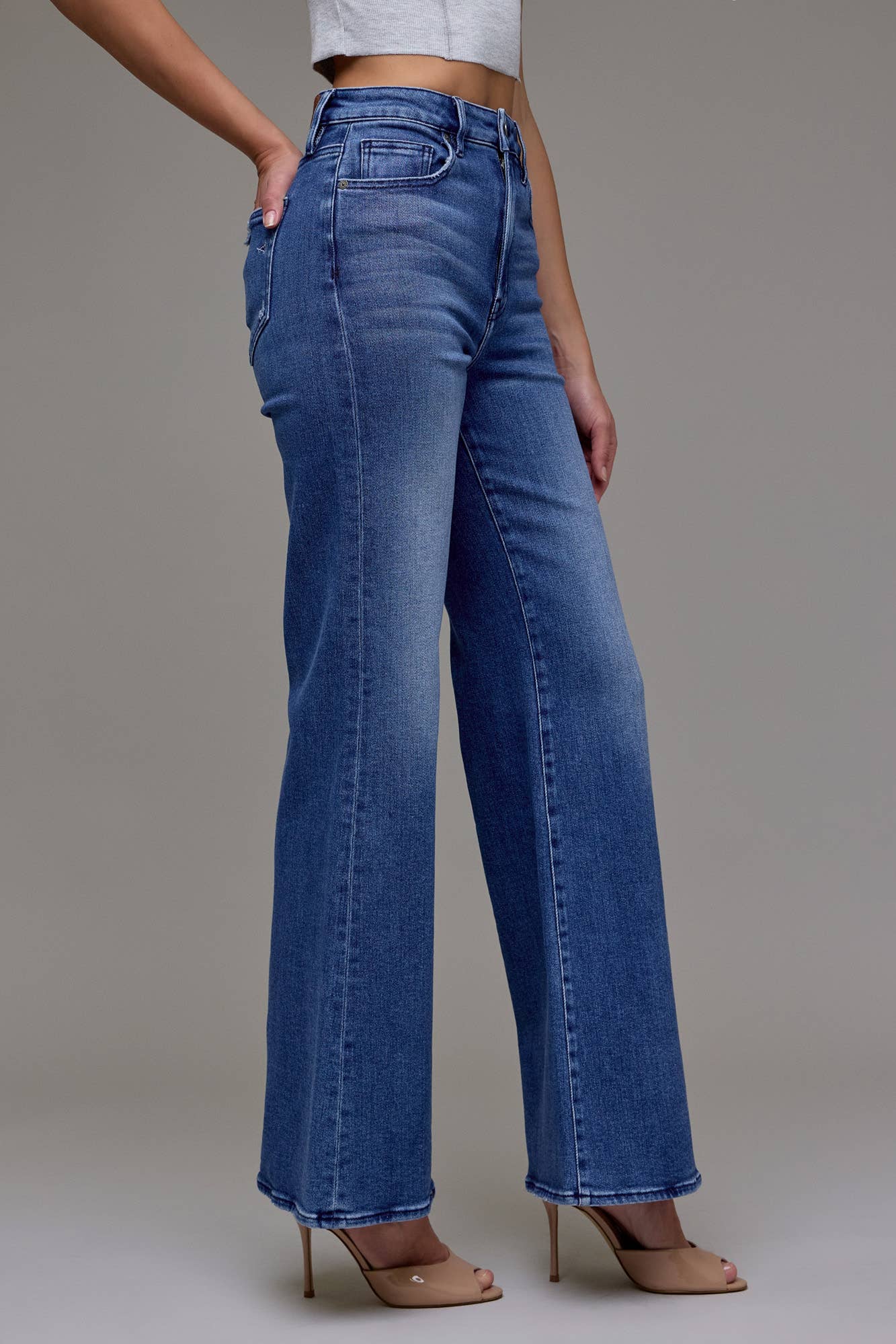 High Rise Stretch 33" Inseam Comfort Flare