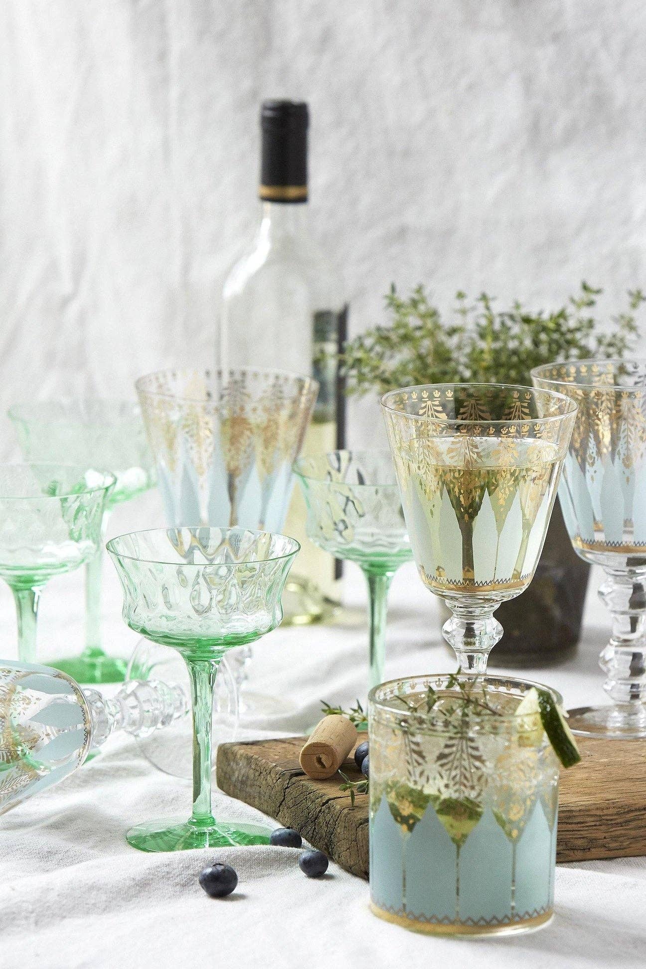 Aquarius Rocks Glass