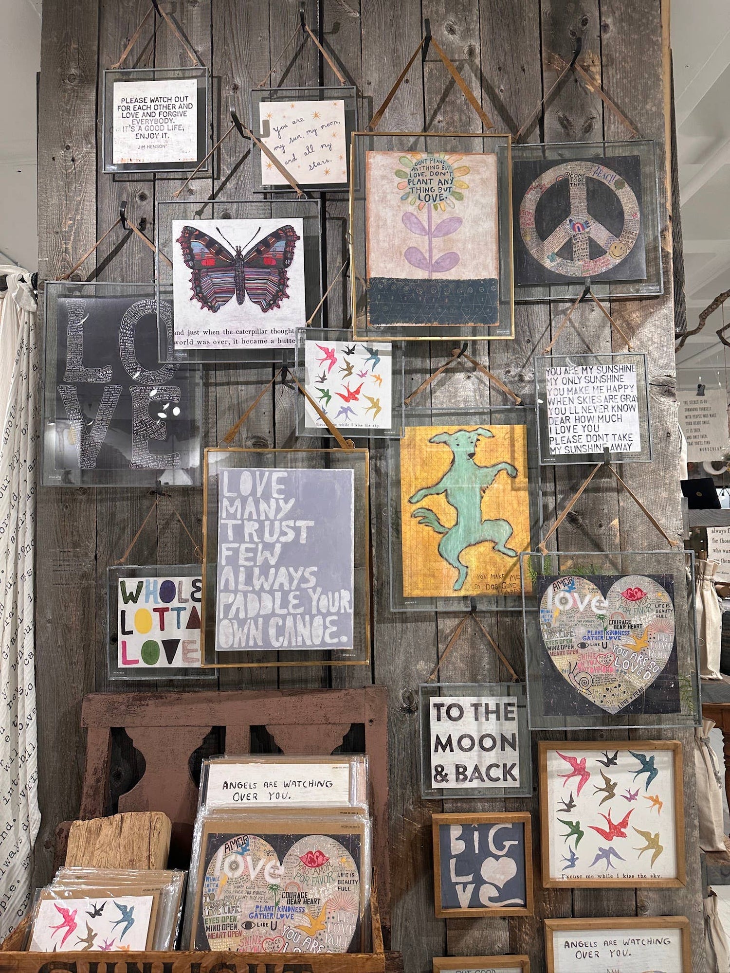 12"x12" Big Love Art Poster