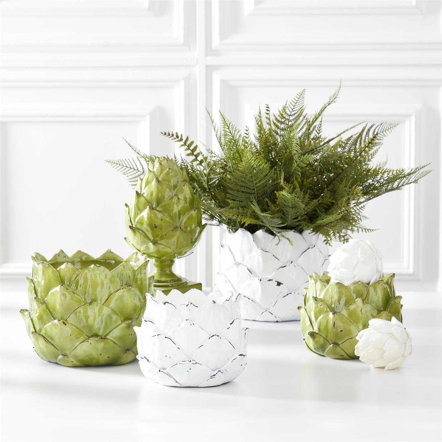 17-Inch Mixed Fern Bush