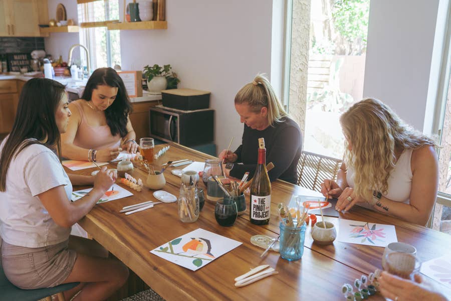 Vibrant Butterflies Art Paint by Number Kit