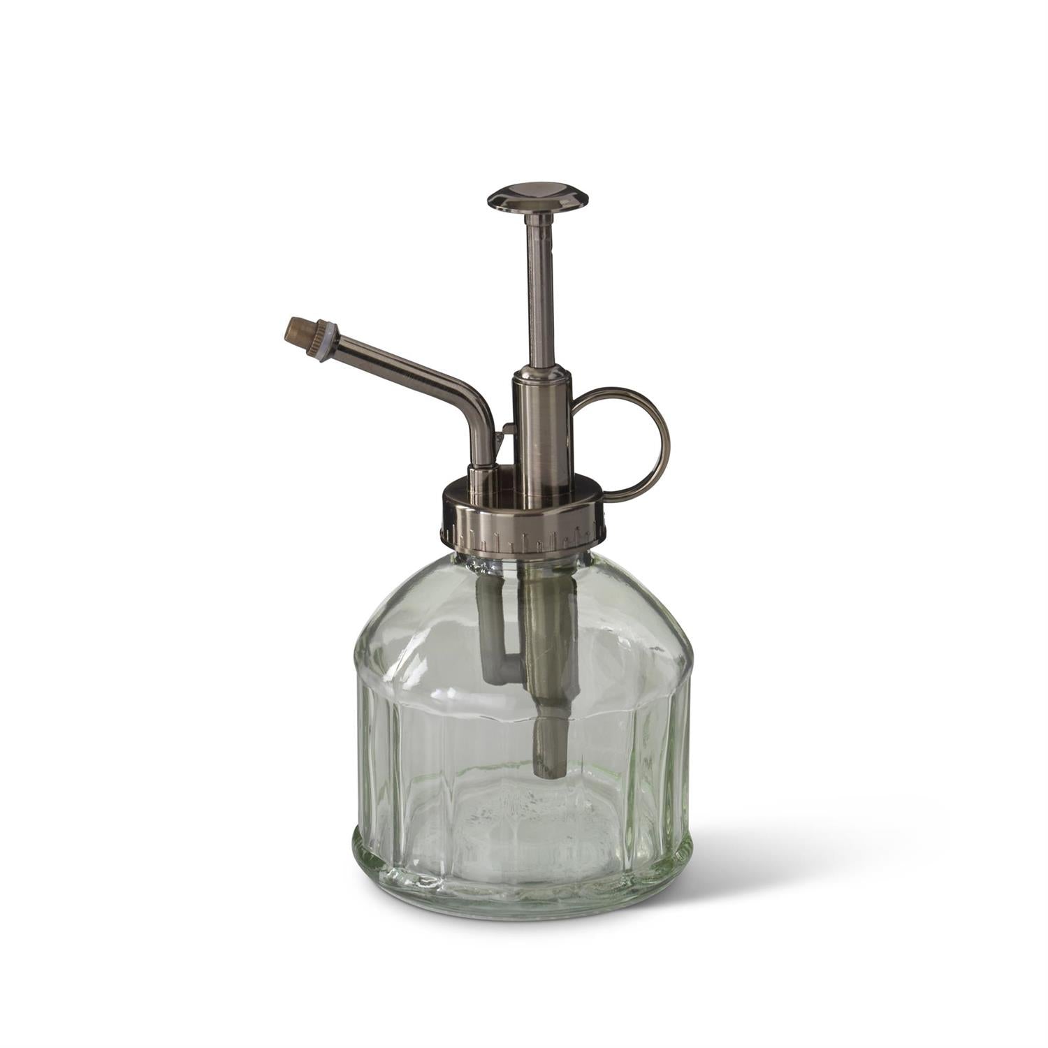 6-Inch Metal & Glass Flower Misters