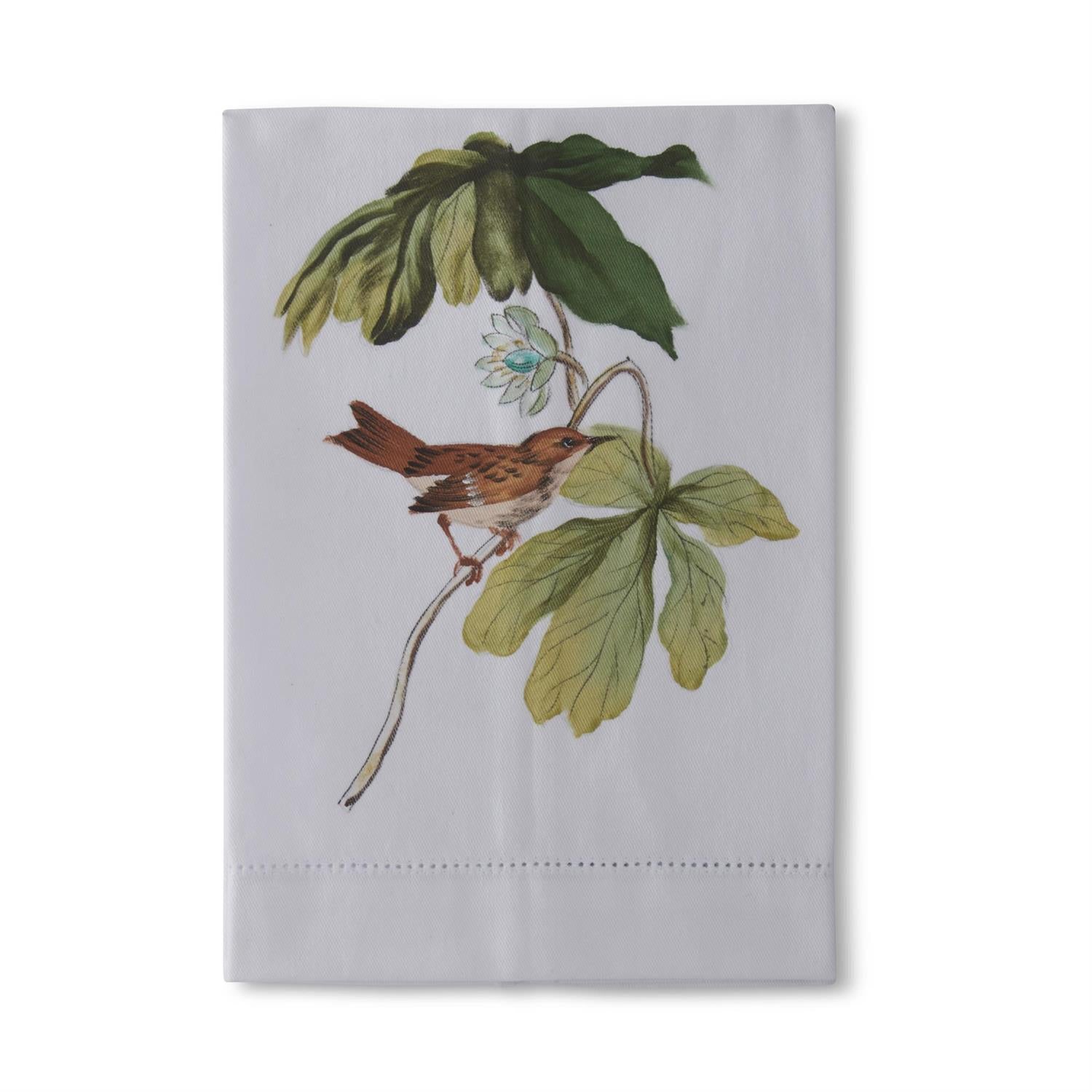Assorted Botanical Hand-Painted Guest Towels (3 Styles)