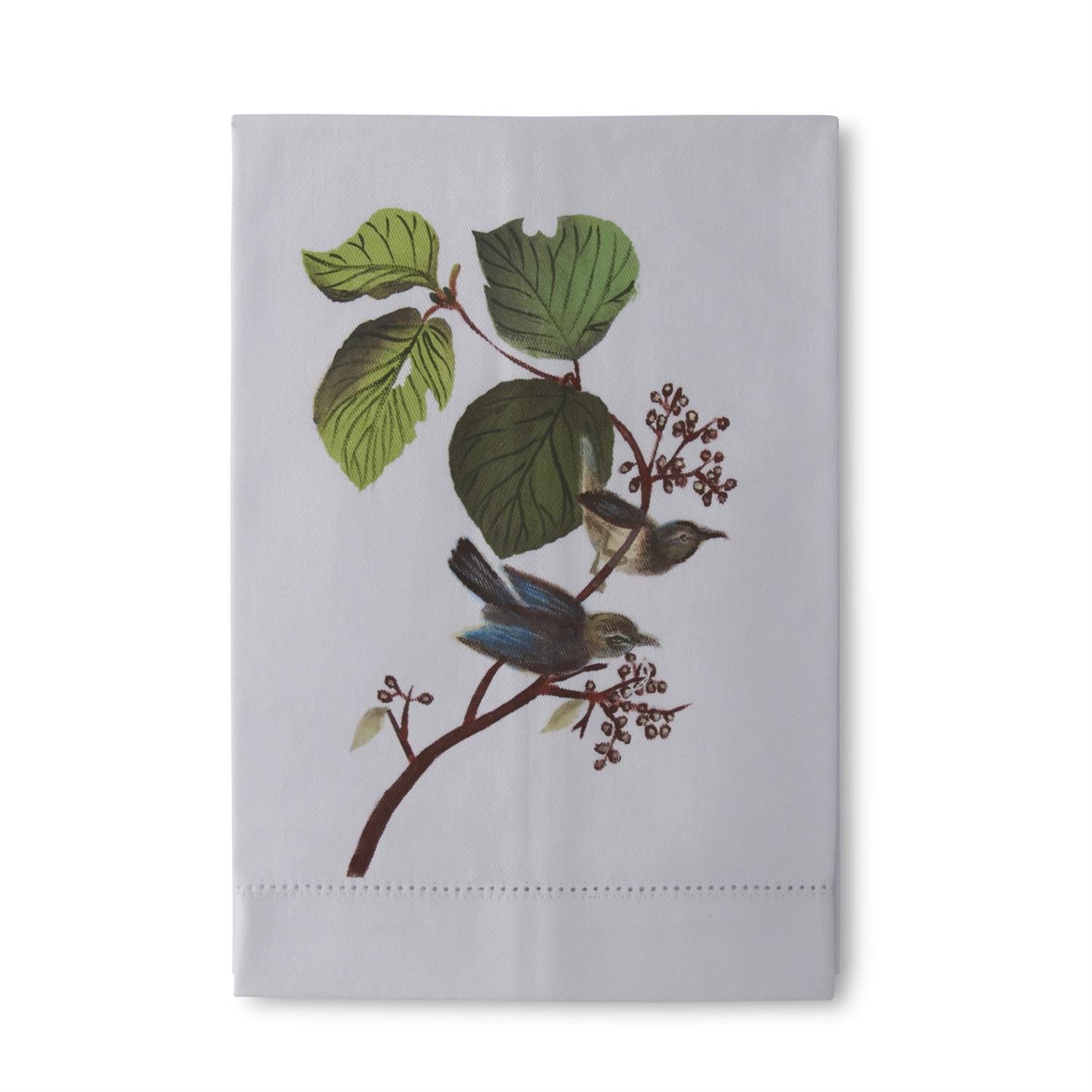Assorted Botanical Hand-Painted Guest Towels (3 Styles)
