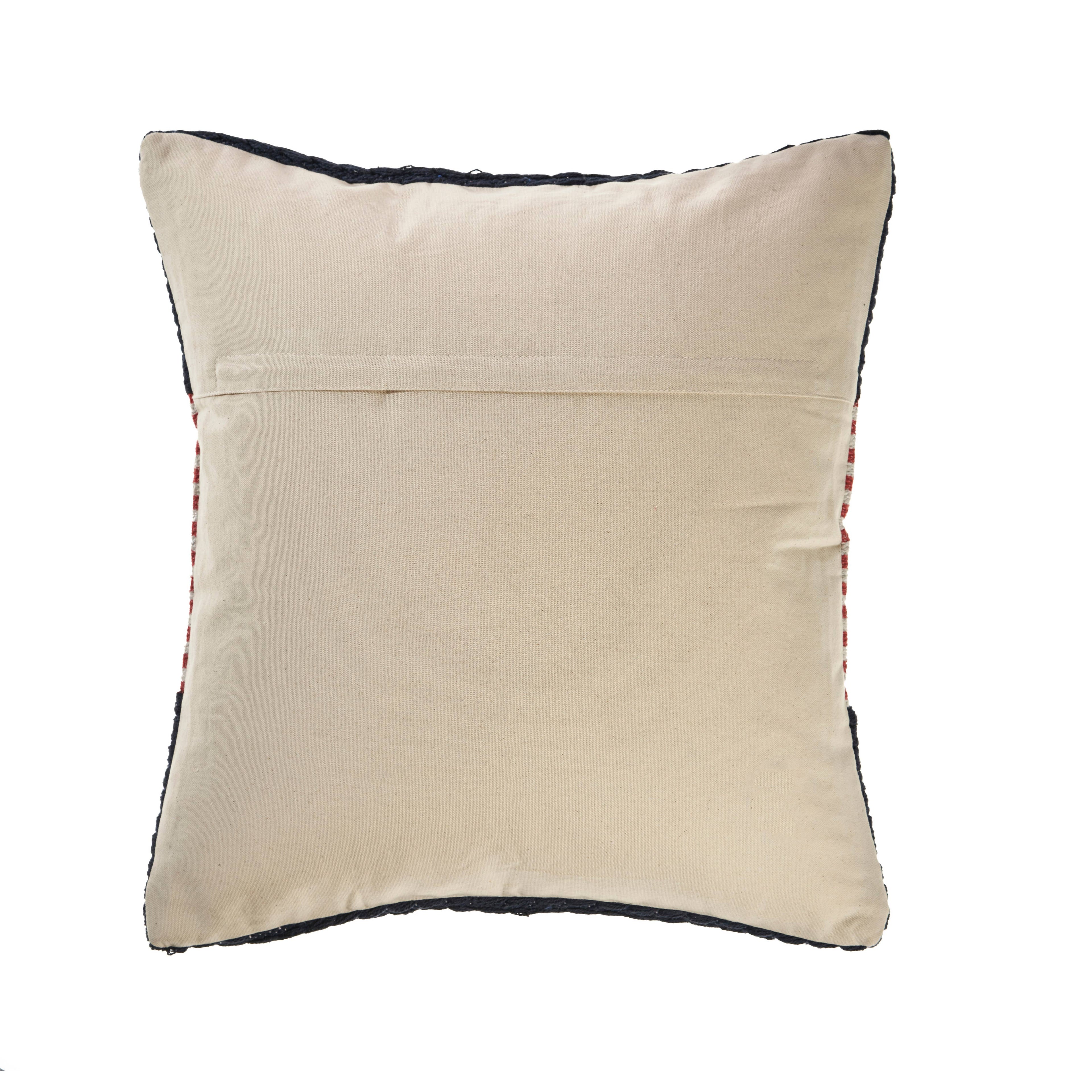 Nautical Striped Throw Pillow