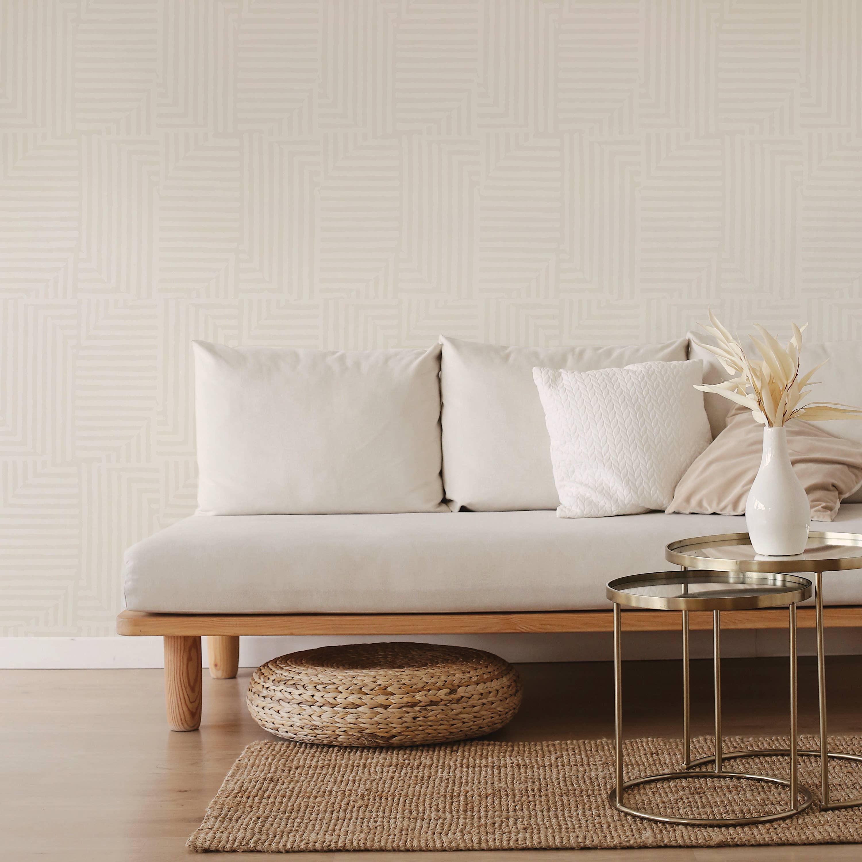 Patchwork Geometric Peel and Stick Wallpaper, 28 sq. ft.
