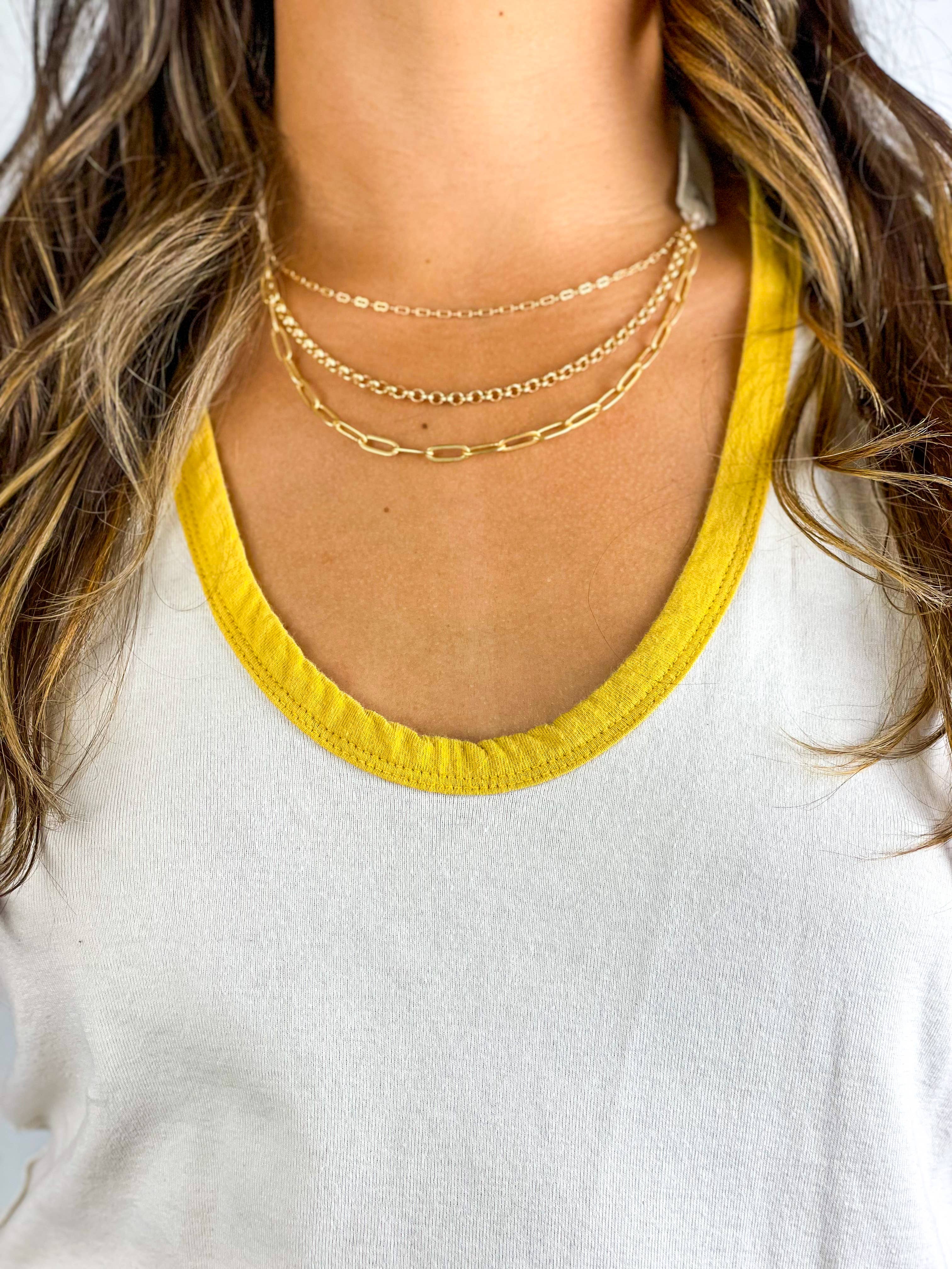 Slim Chain Classic | Short Gold