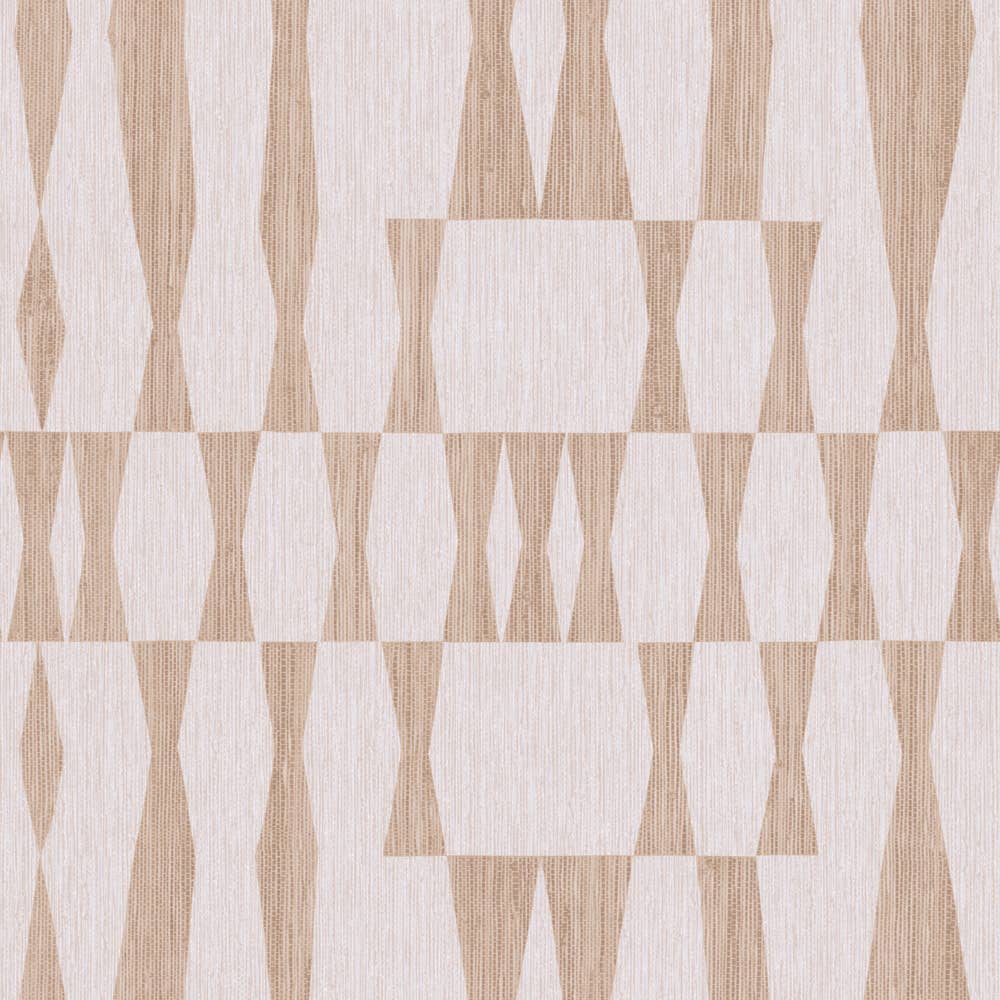Grasscloth Geo Jute Peel and Stick Wallpaper, 28 sq. ft.
