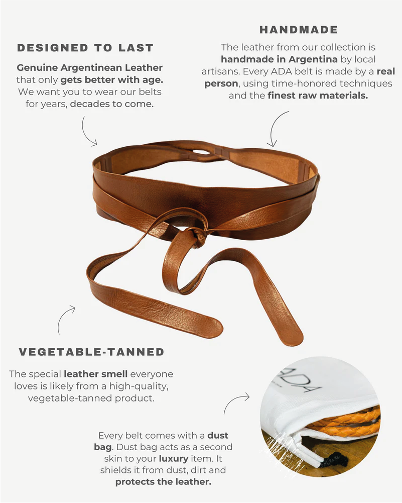 Wrap Belt - Truffle - OS