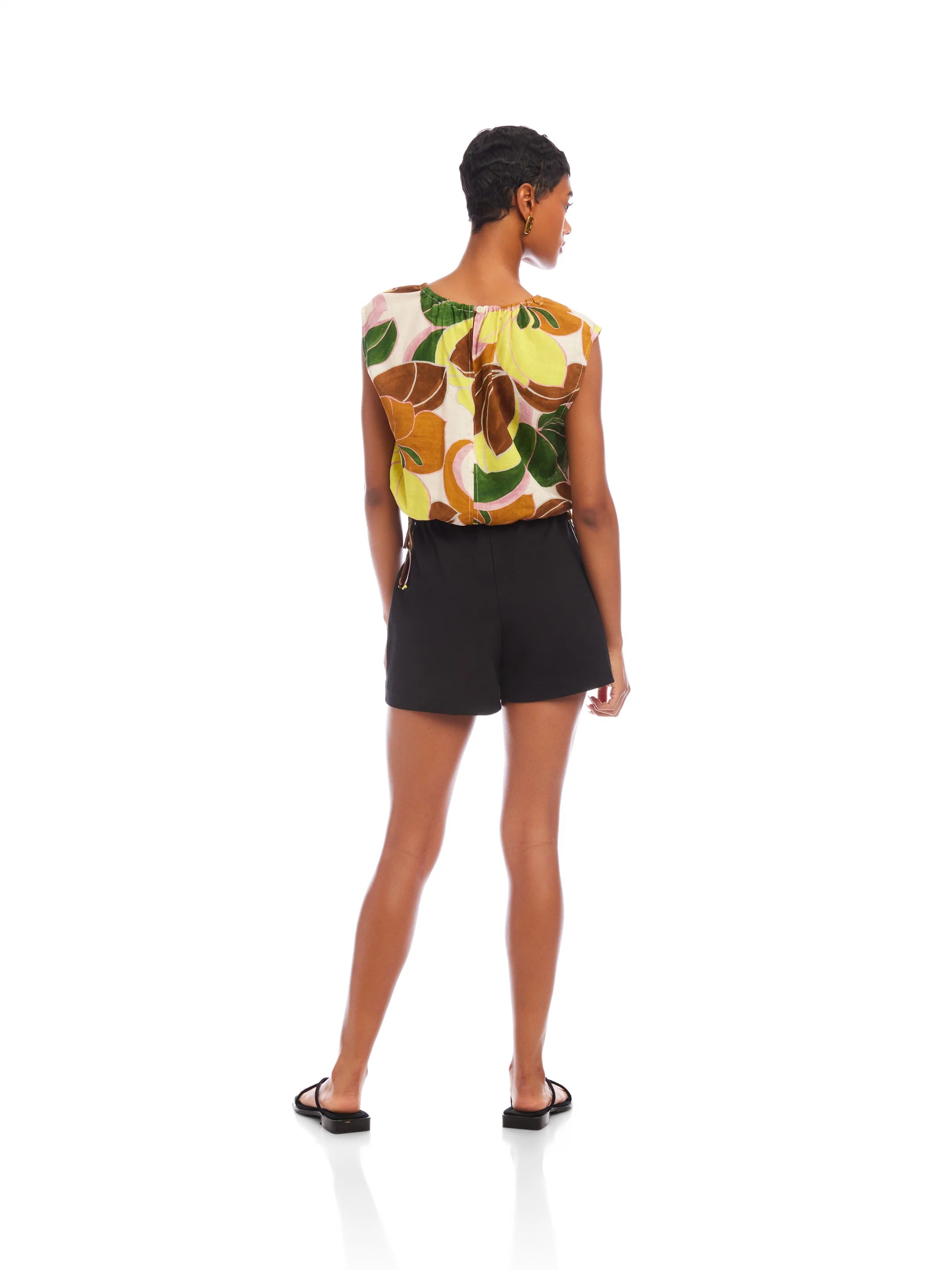 Mel Button Pocket Shorts