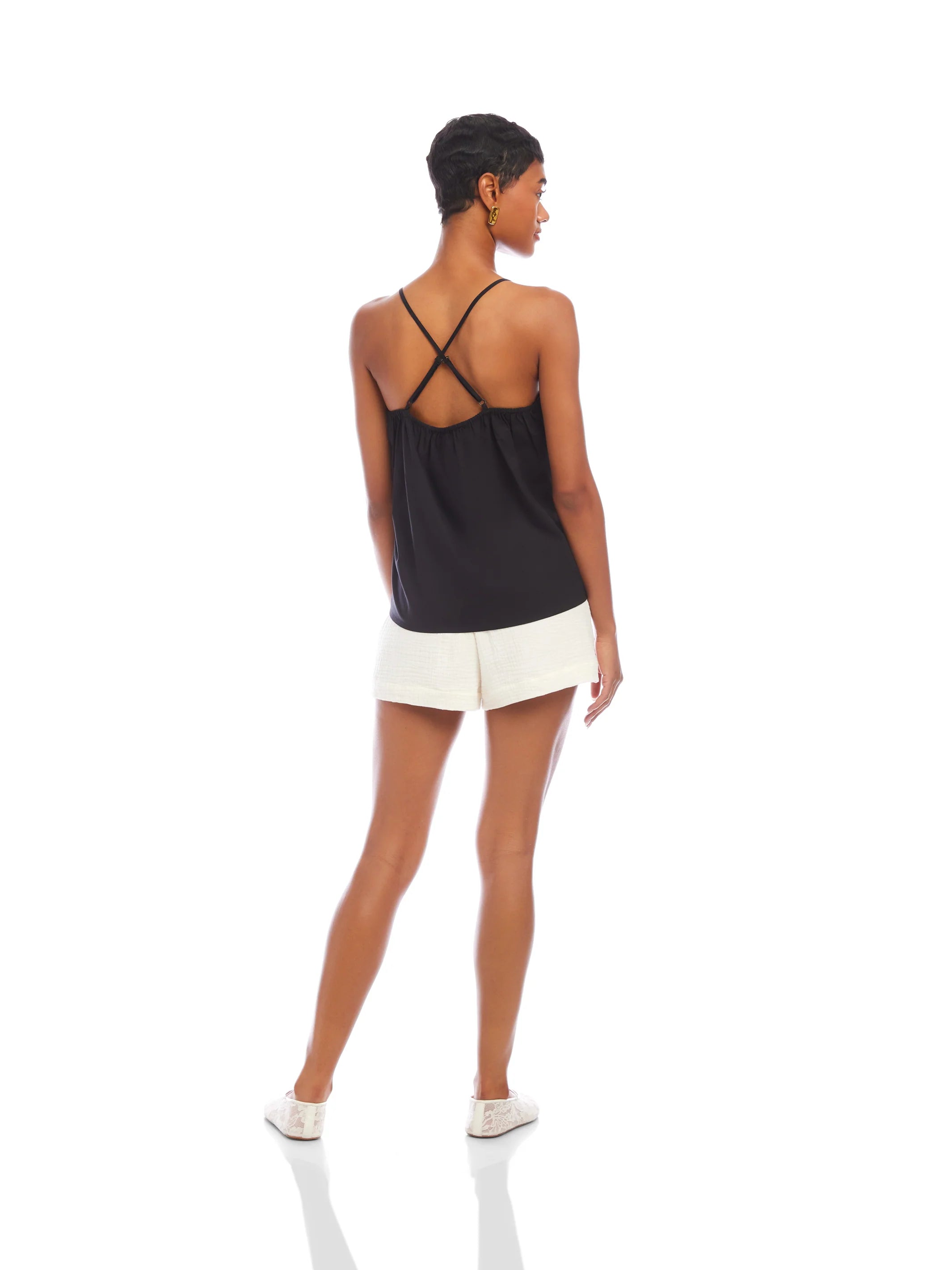 Marian Cami Cutout Top
