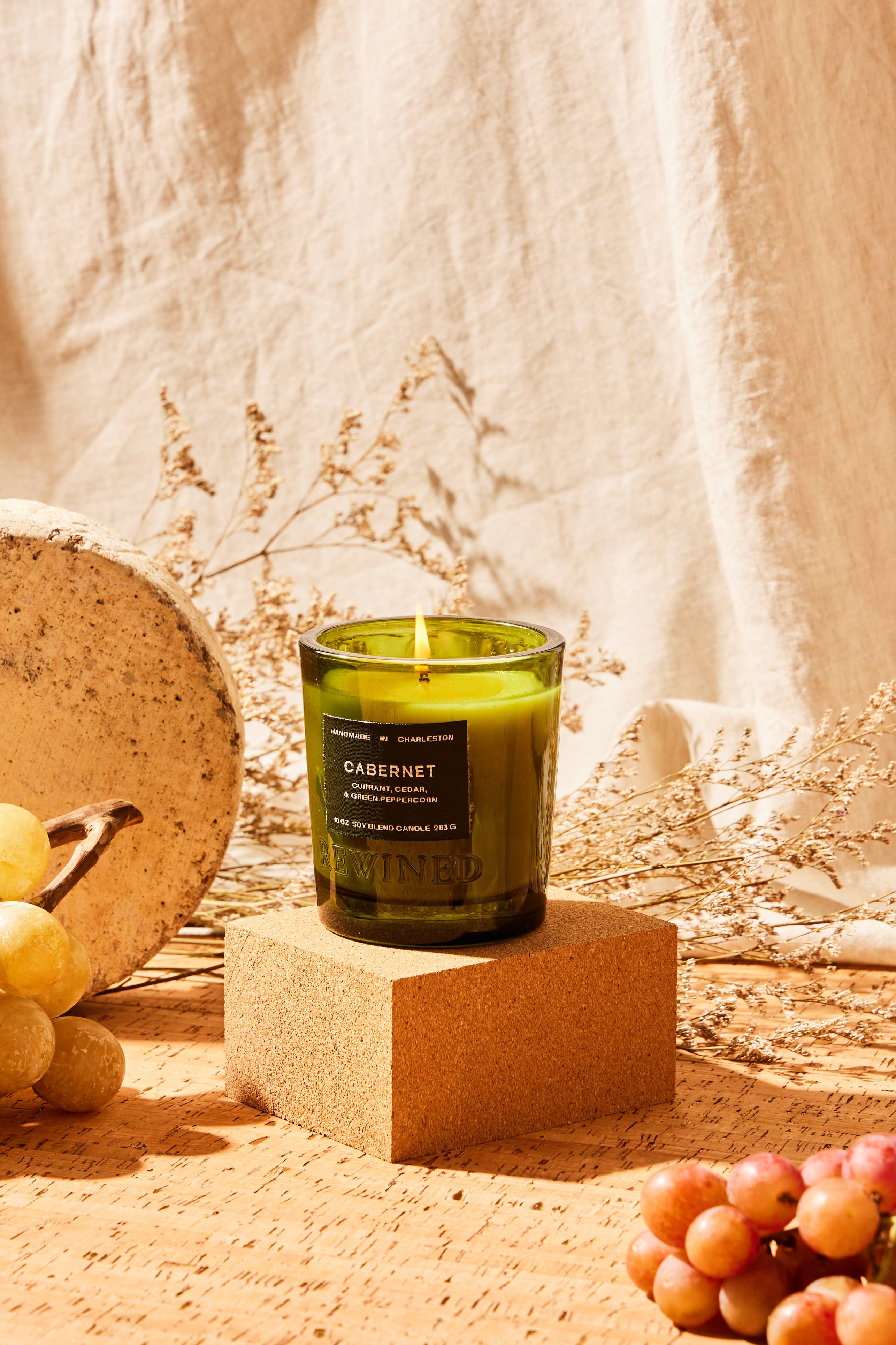 Rewined Cabernet Candle 10 oz