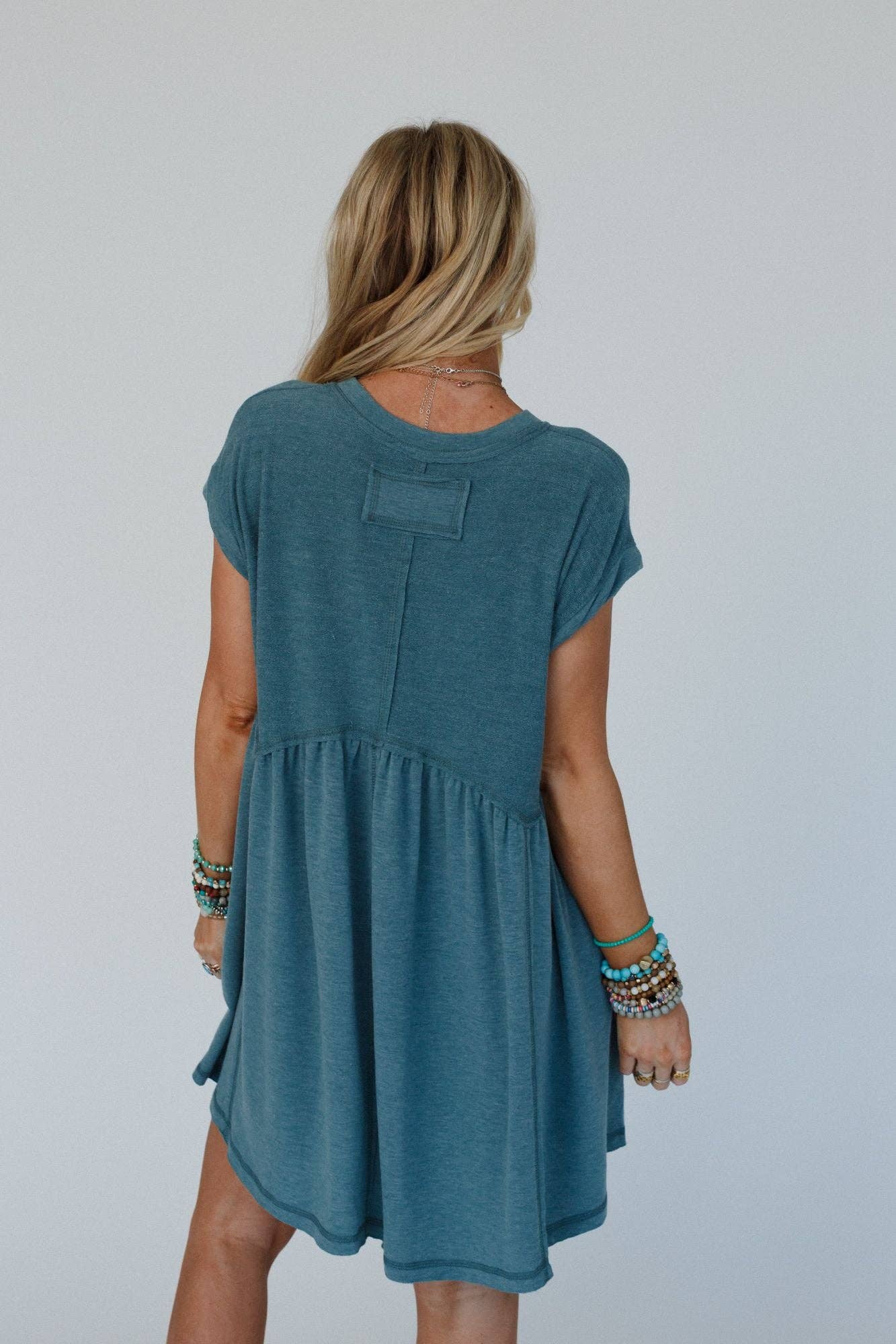 Boho-Western Baby Doll Dress