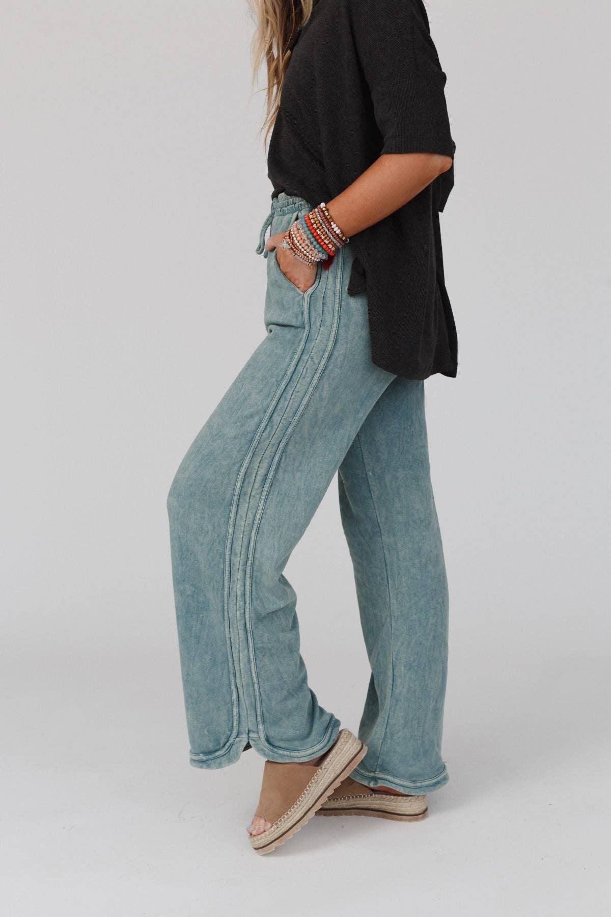 Lounge Wide Leg Full Pant