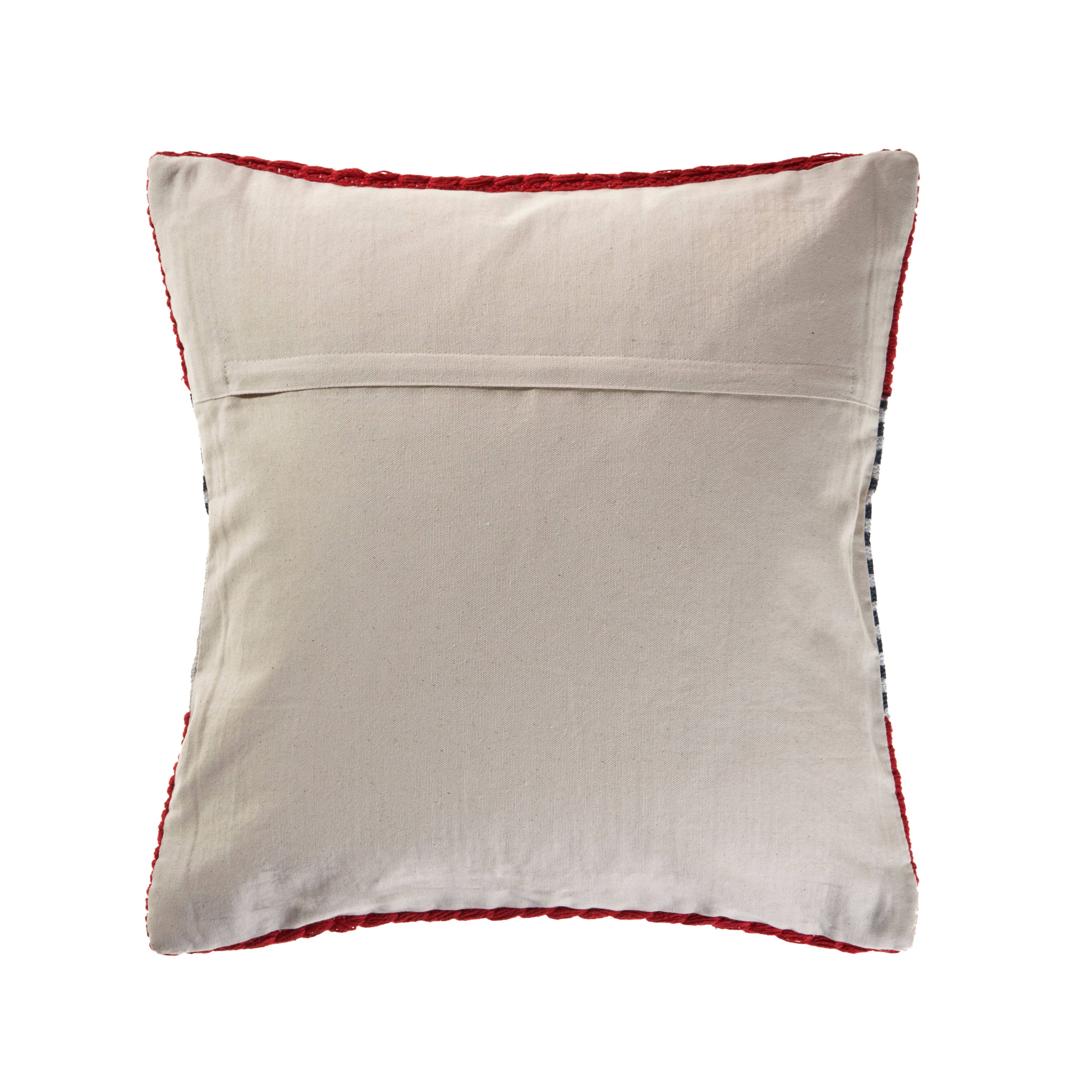 Nautical Striped Throw Pillow