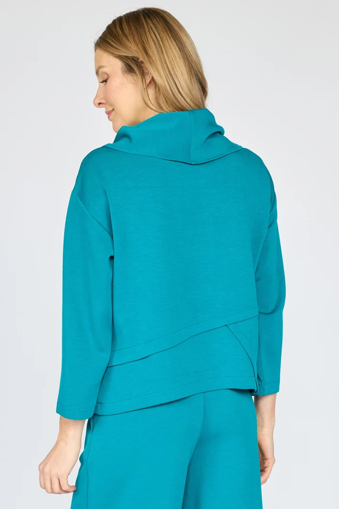 Ultra-Soft Cowl Neck Top