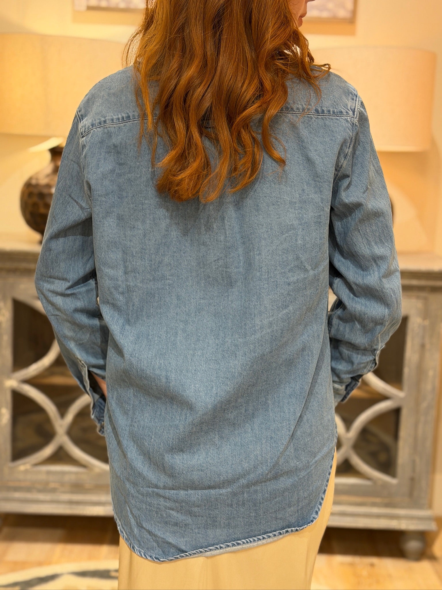 Denim Button Up Shirt | Dear John Galina