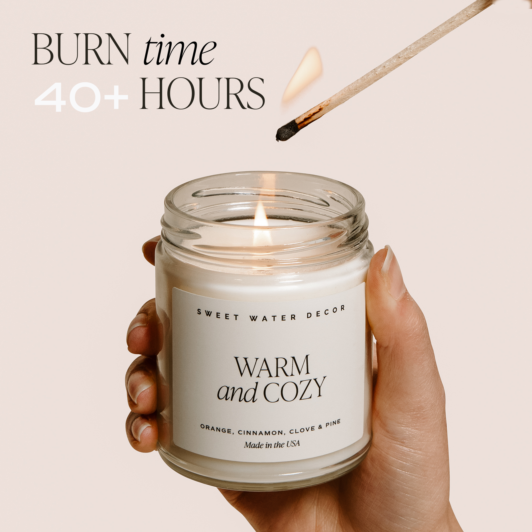 Not A Day Over Fabulous Soy Candle (Gold Foil)
