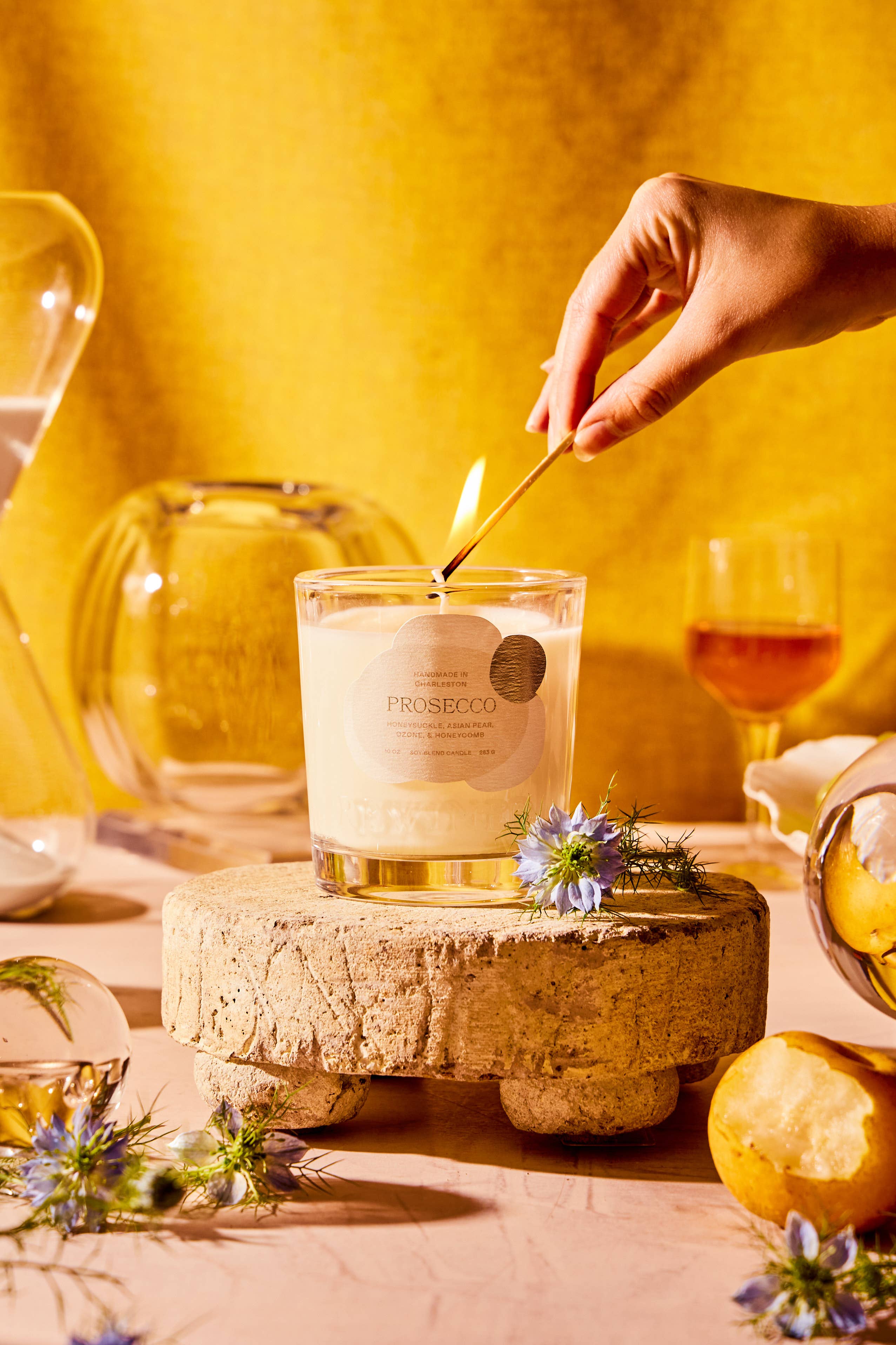 Rewined Prosecco Candle 10 oz