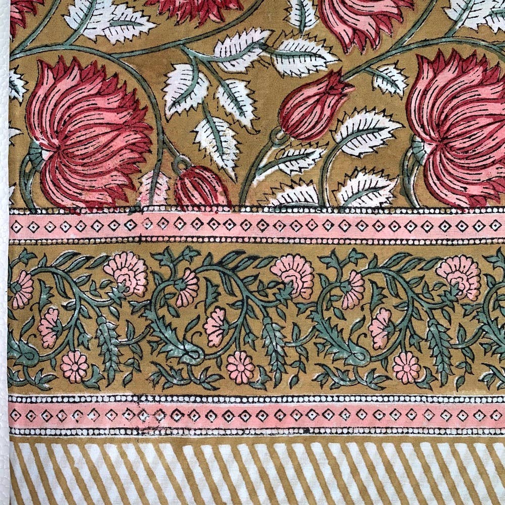 Block Printed Indian Sarong