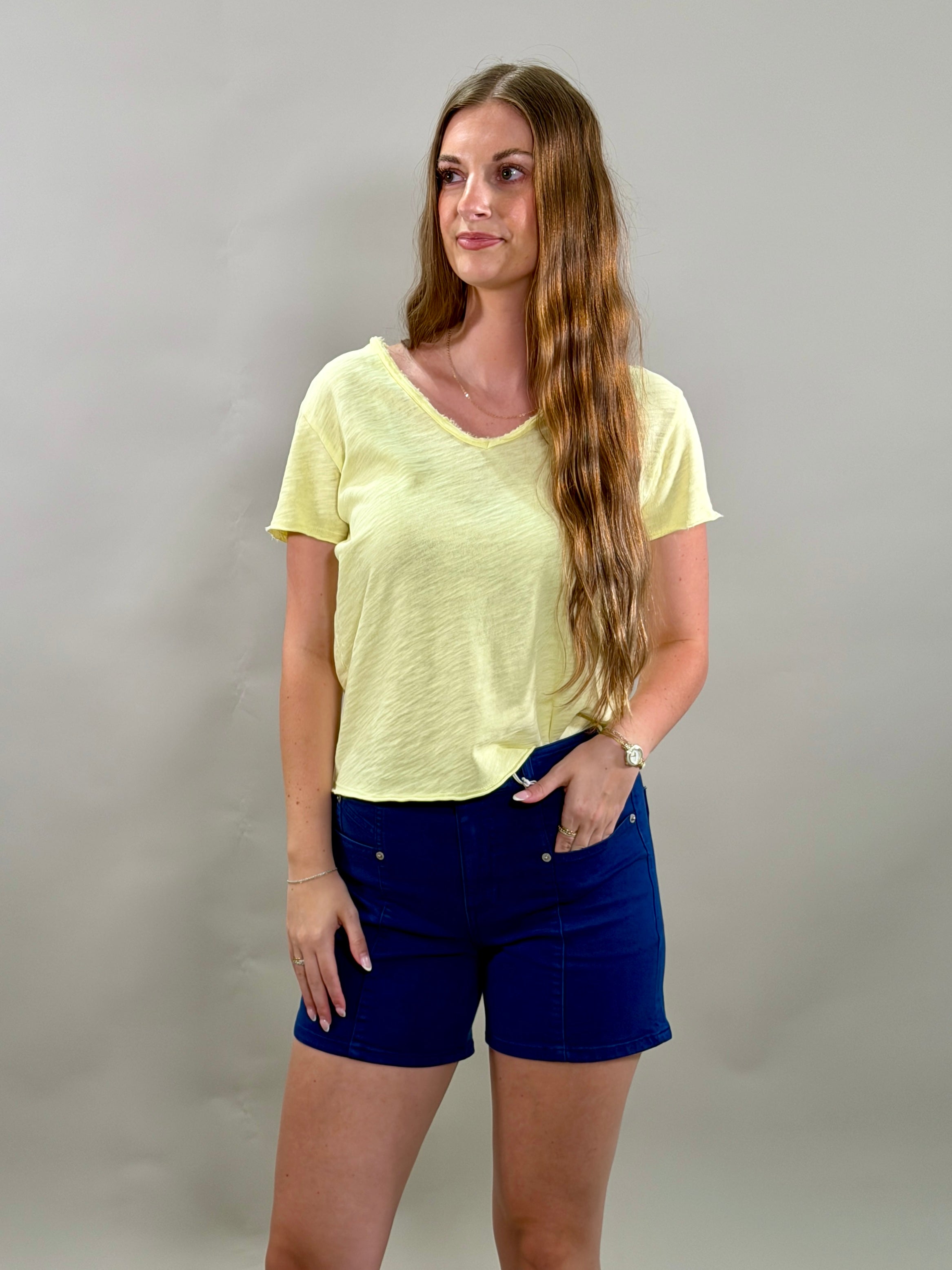 Breezy Slub Cotton Tee