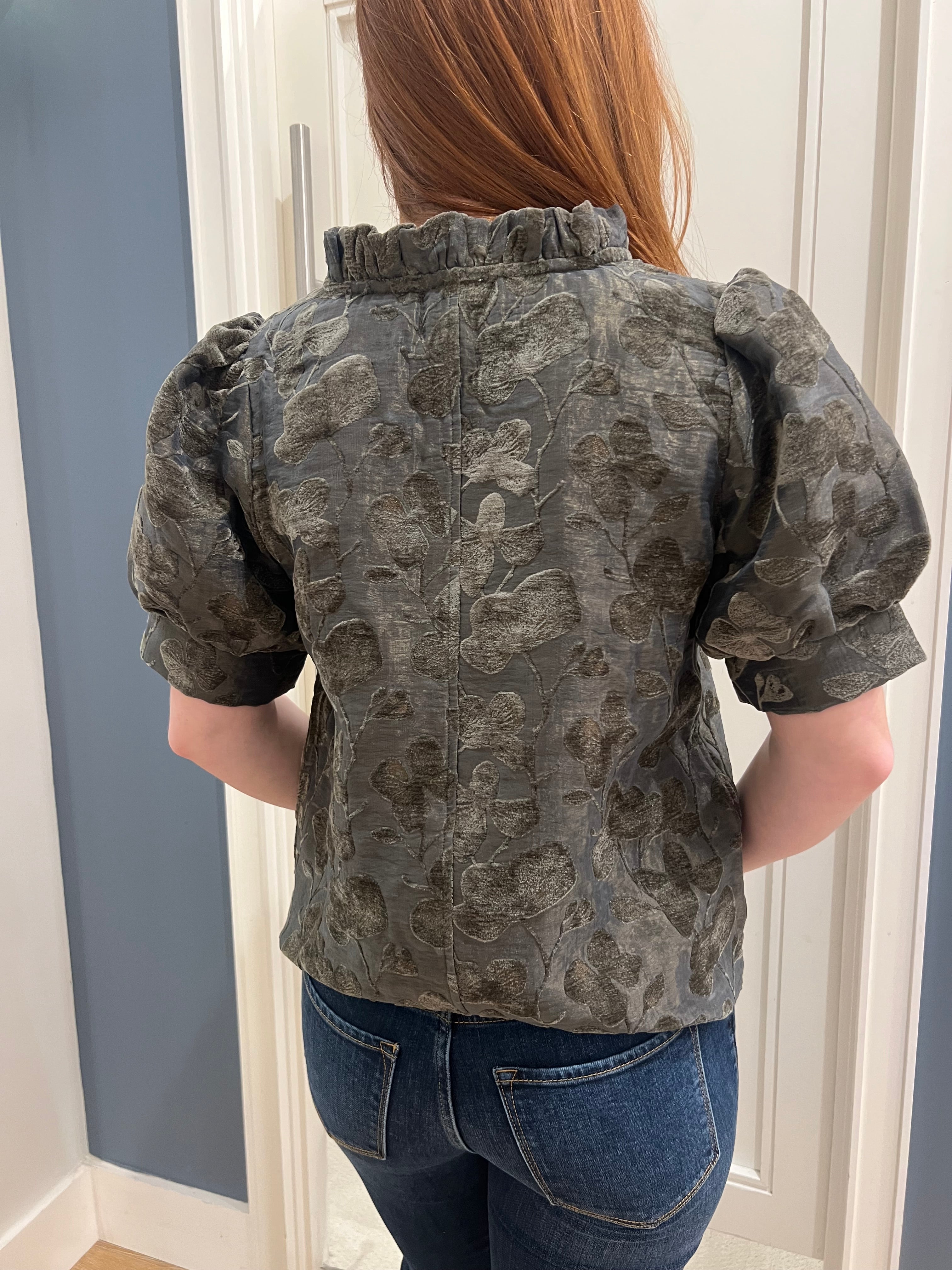 Velvet Petal Blouse