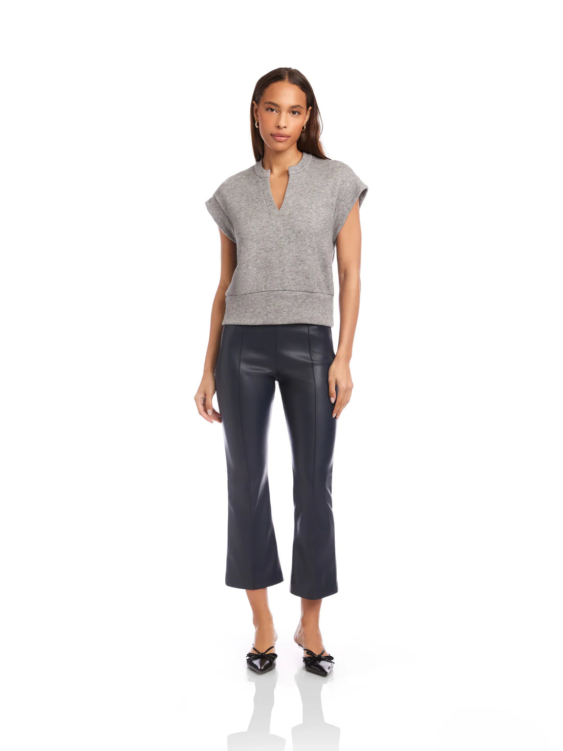 Morgan V Neck Sweater Top