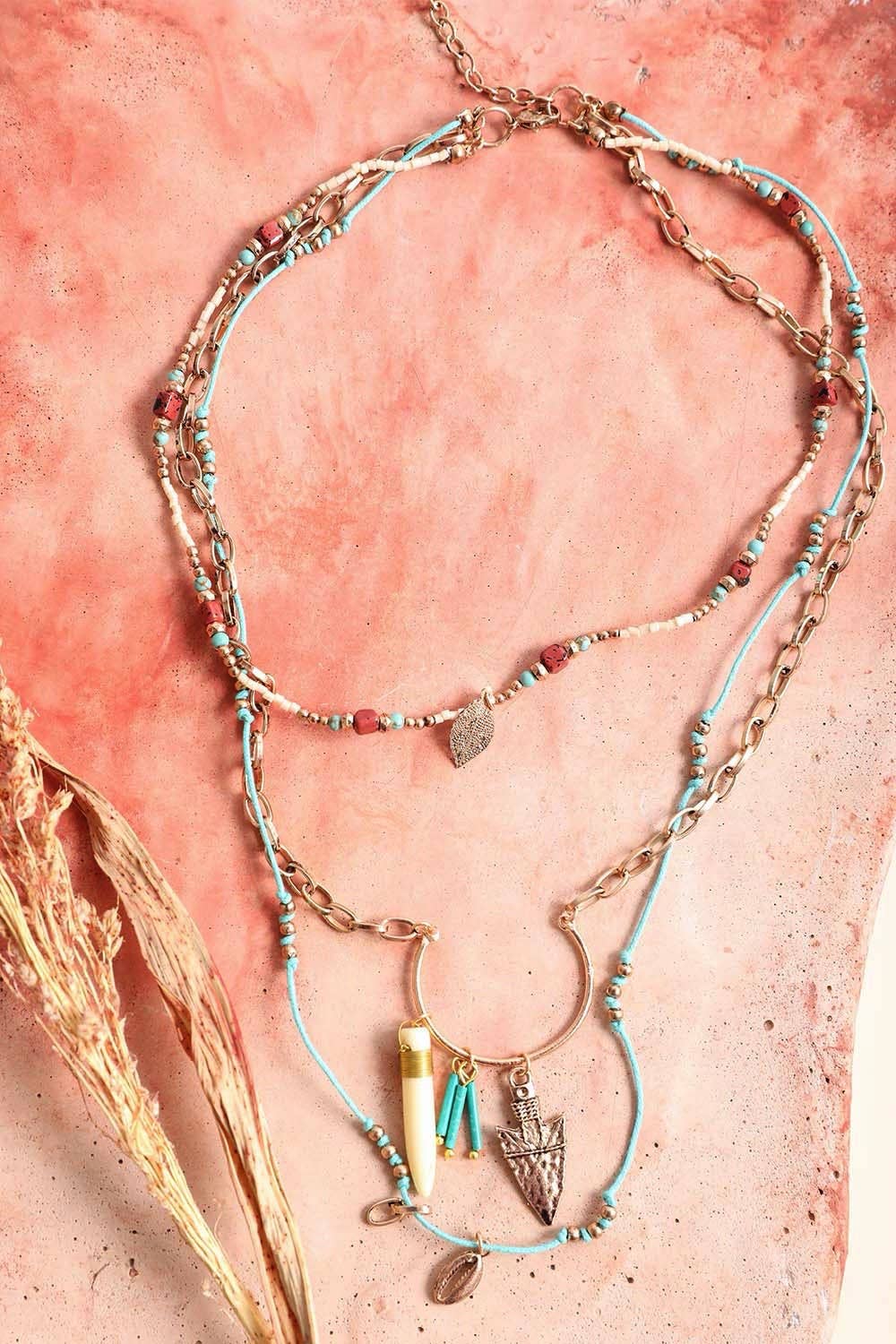 Kiss The Sky Layered Necklaces