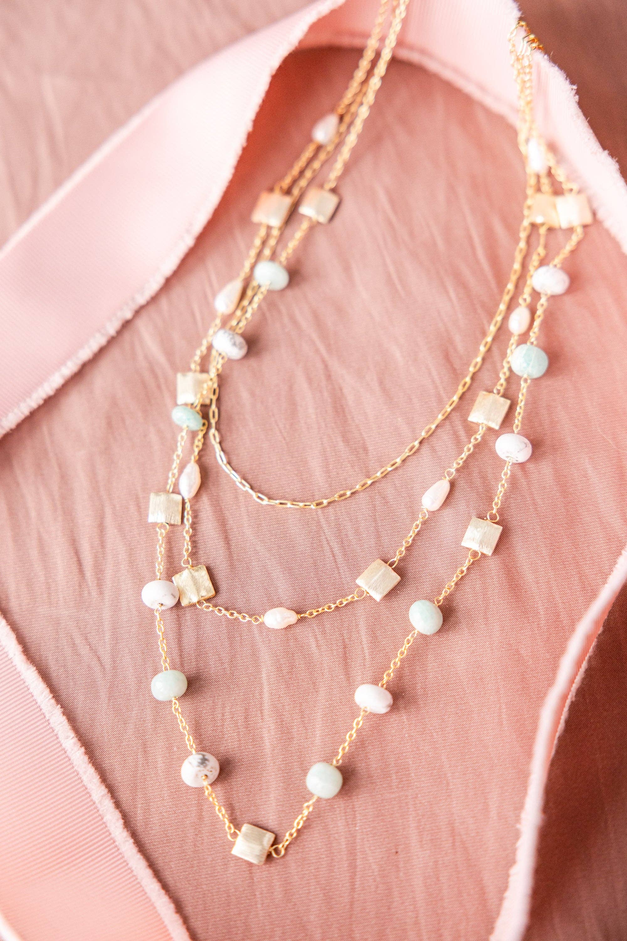 Moonlit Cascade Necklace