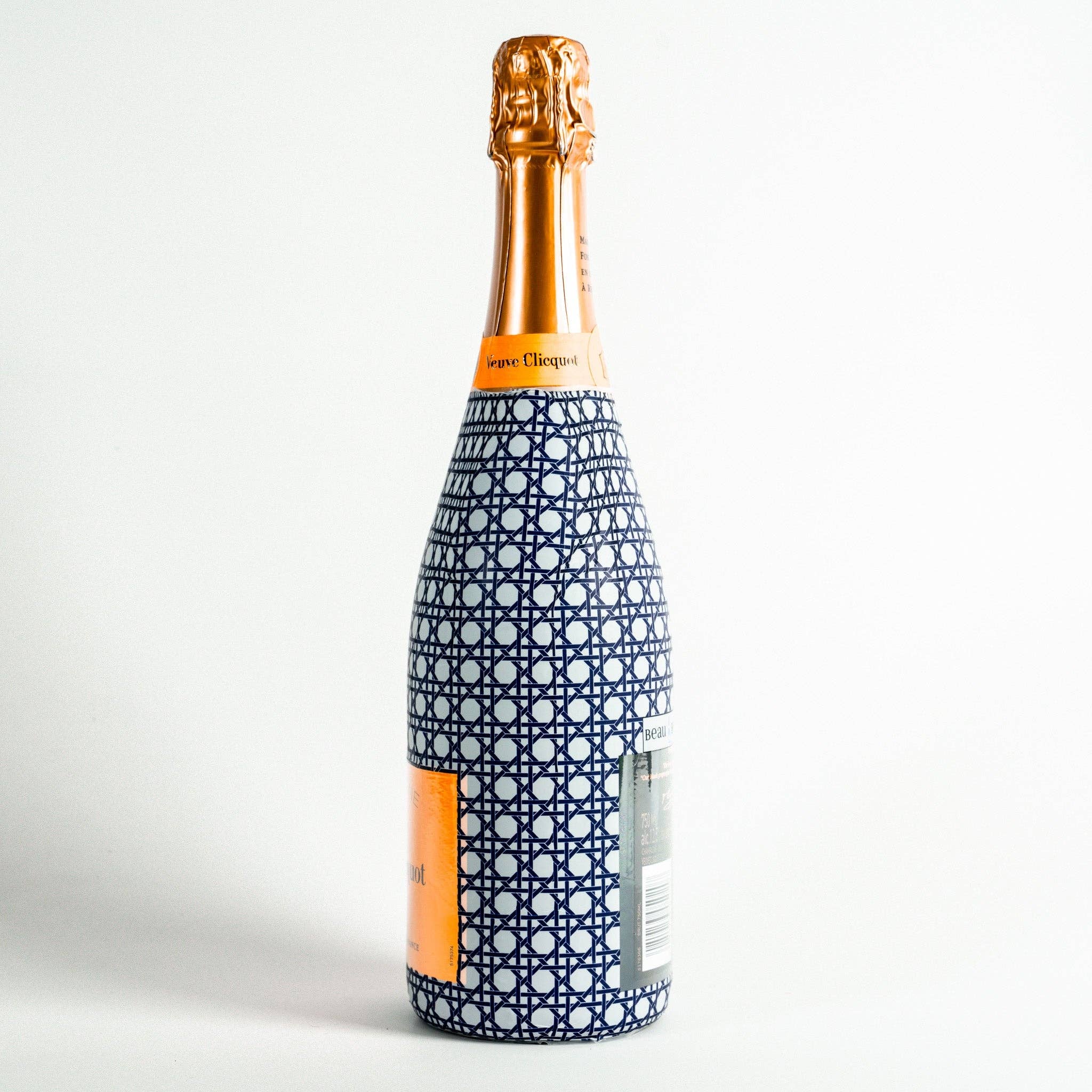 Navy and White Cane – Champagne Collection