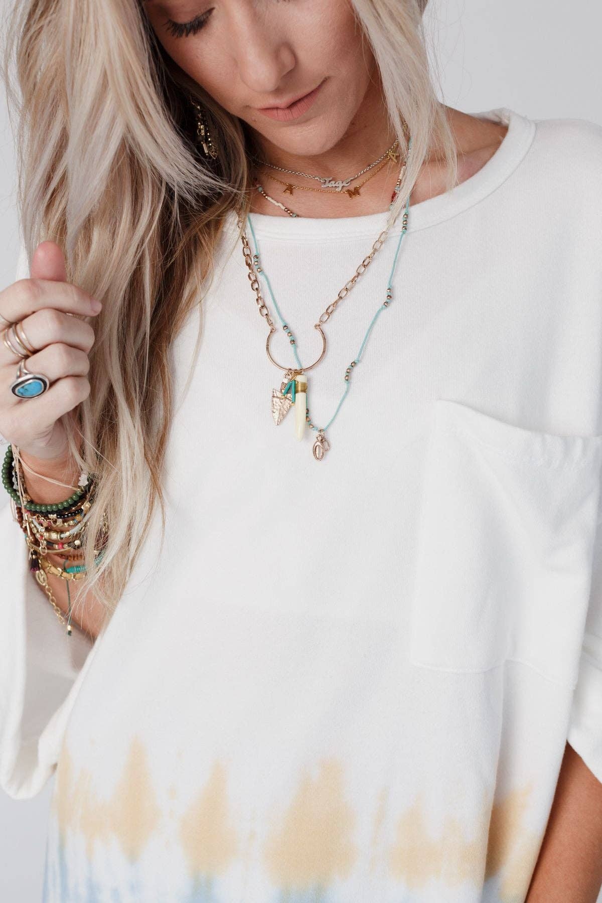 Kiss The Sky Layered Necklaces