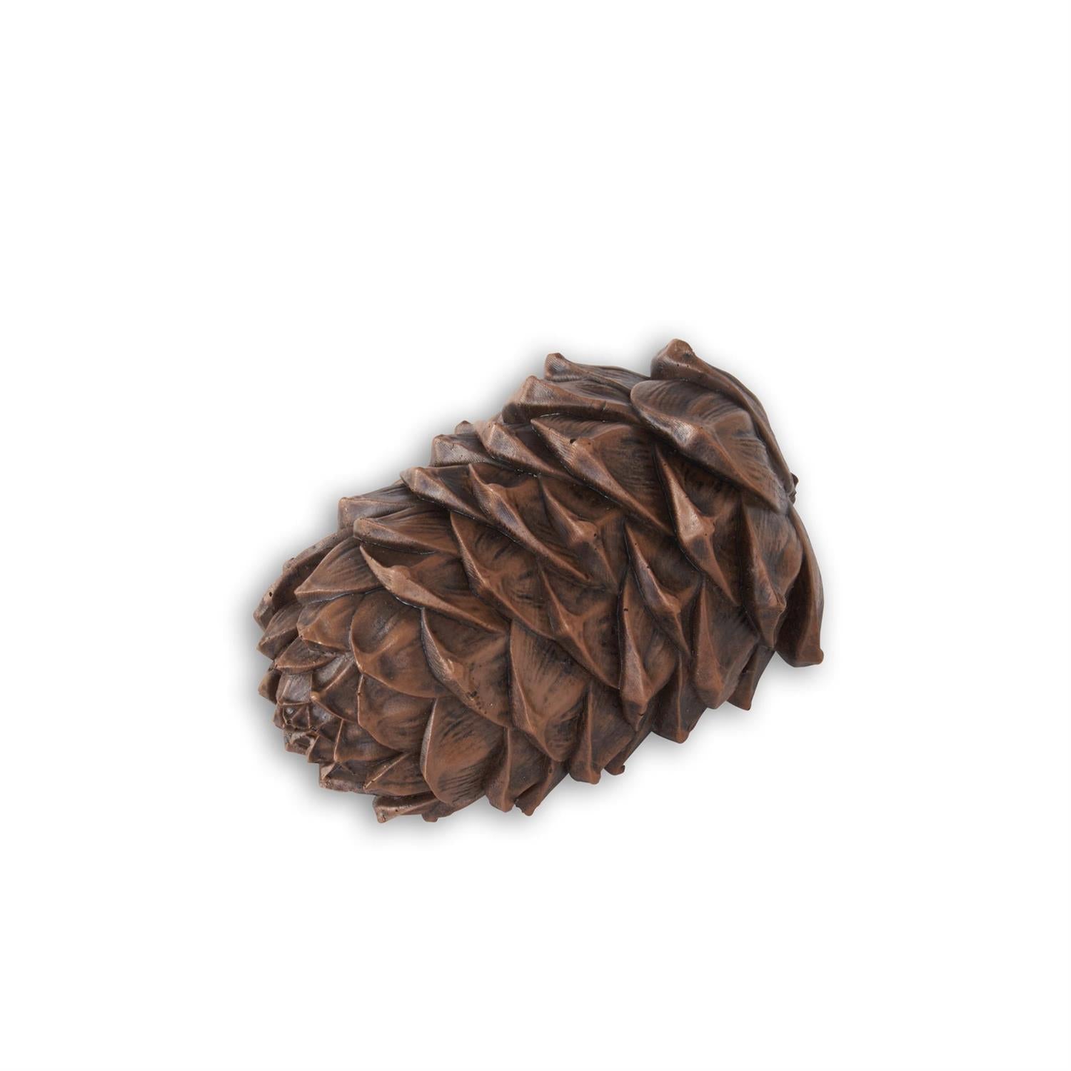 3.5 Inch Brown Resin Pinecone