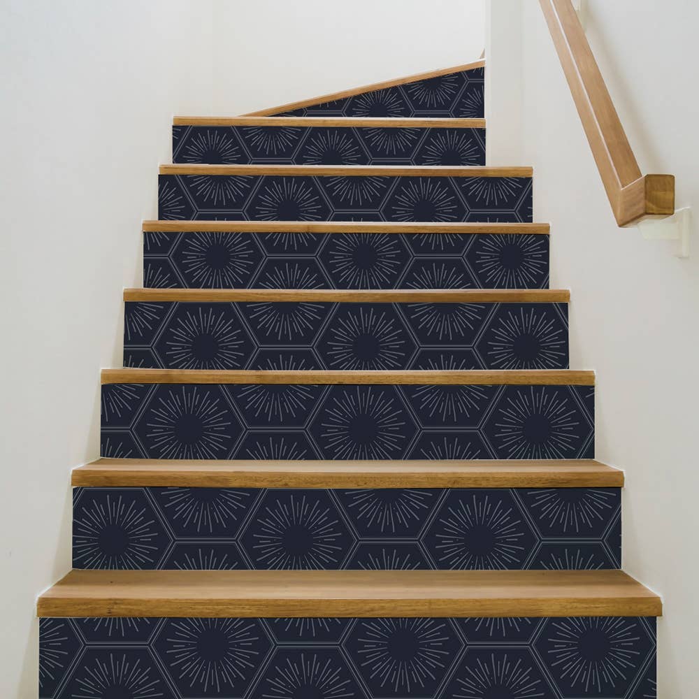 Hello Sunshine Royal Blue P&S Wallpaper, 28 sq. ft.