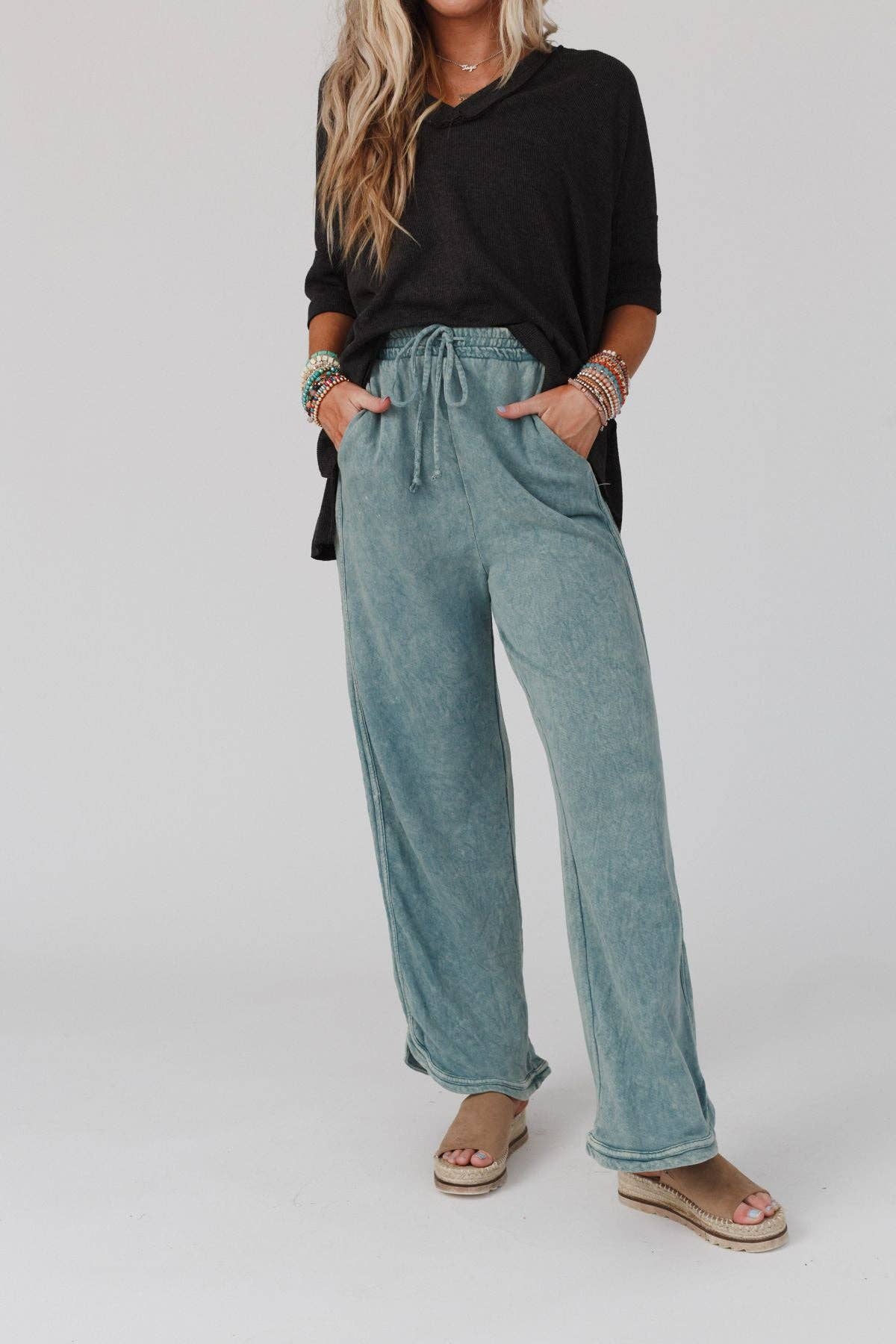 Lounge Wide Leg Full Pant