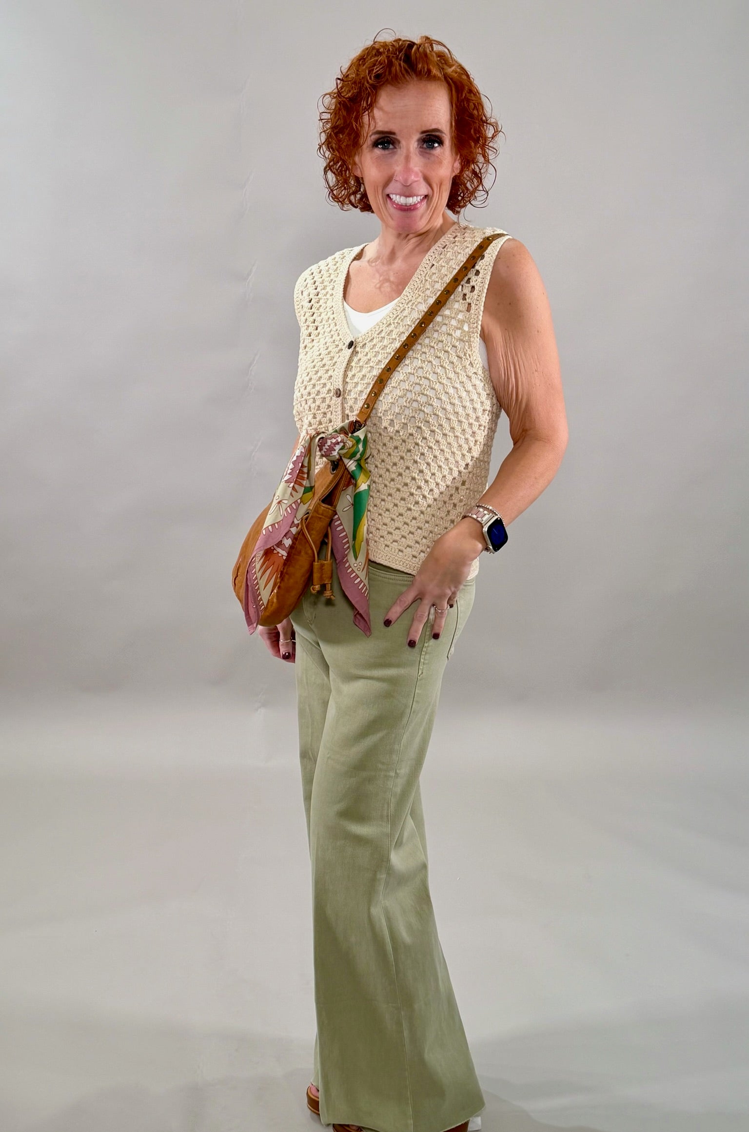 Hand-Crafted Crochet Vest