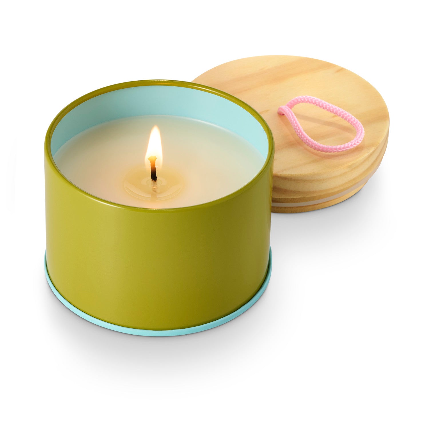 Summer Grass Sun Tin Candle