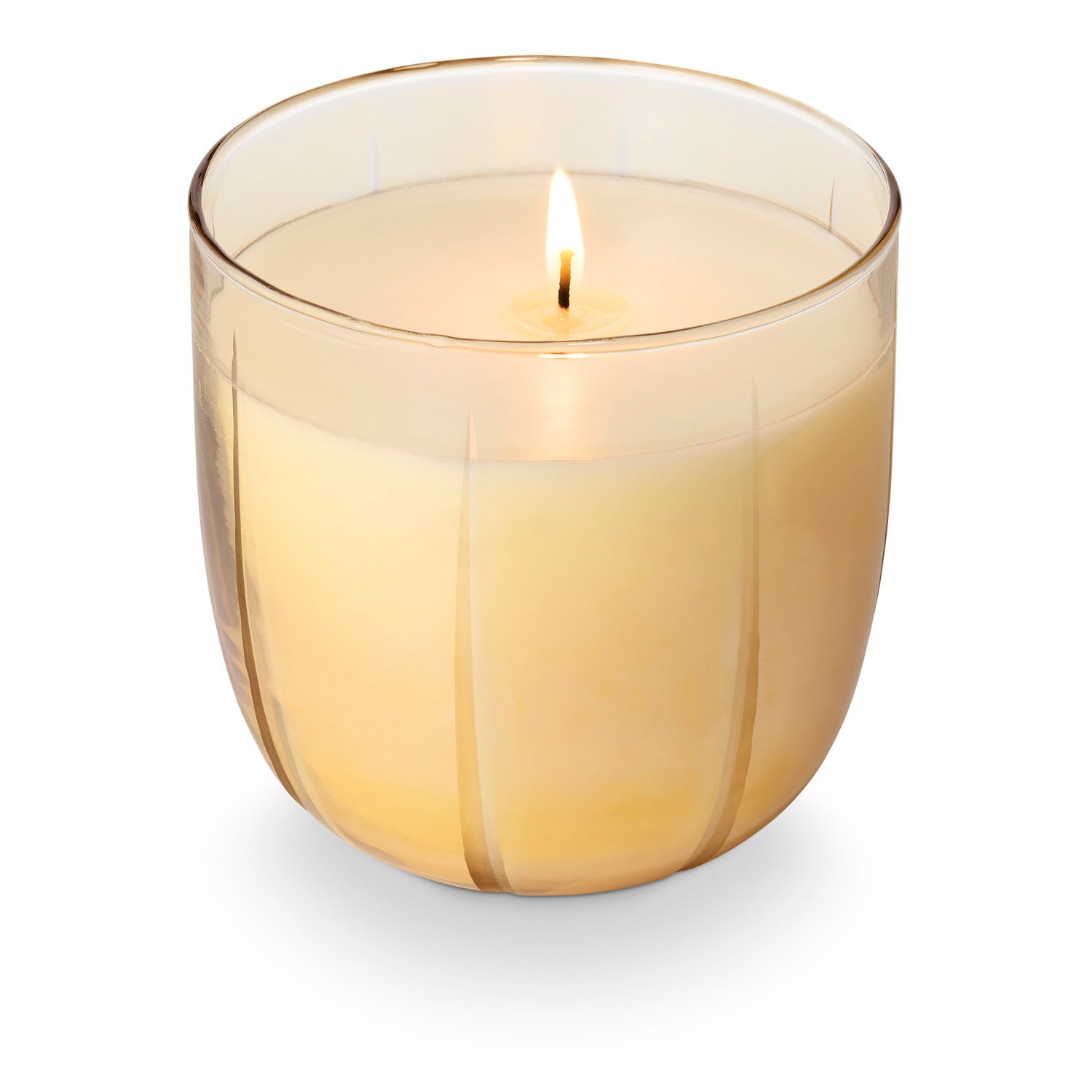 Glittering Garland Large Glitz Glass Candle