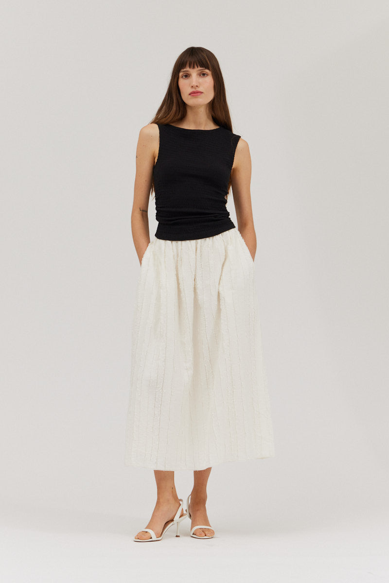 Jacquard Maxi Skirt
