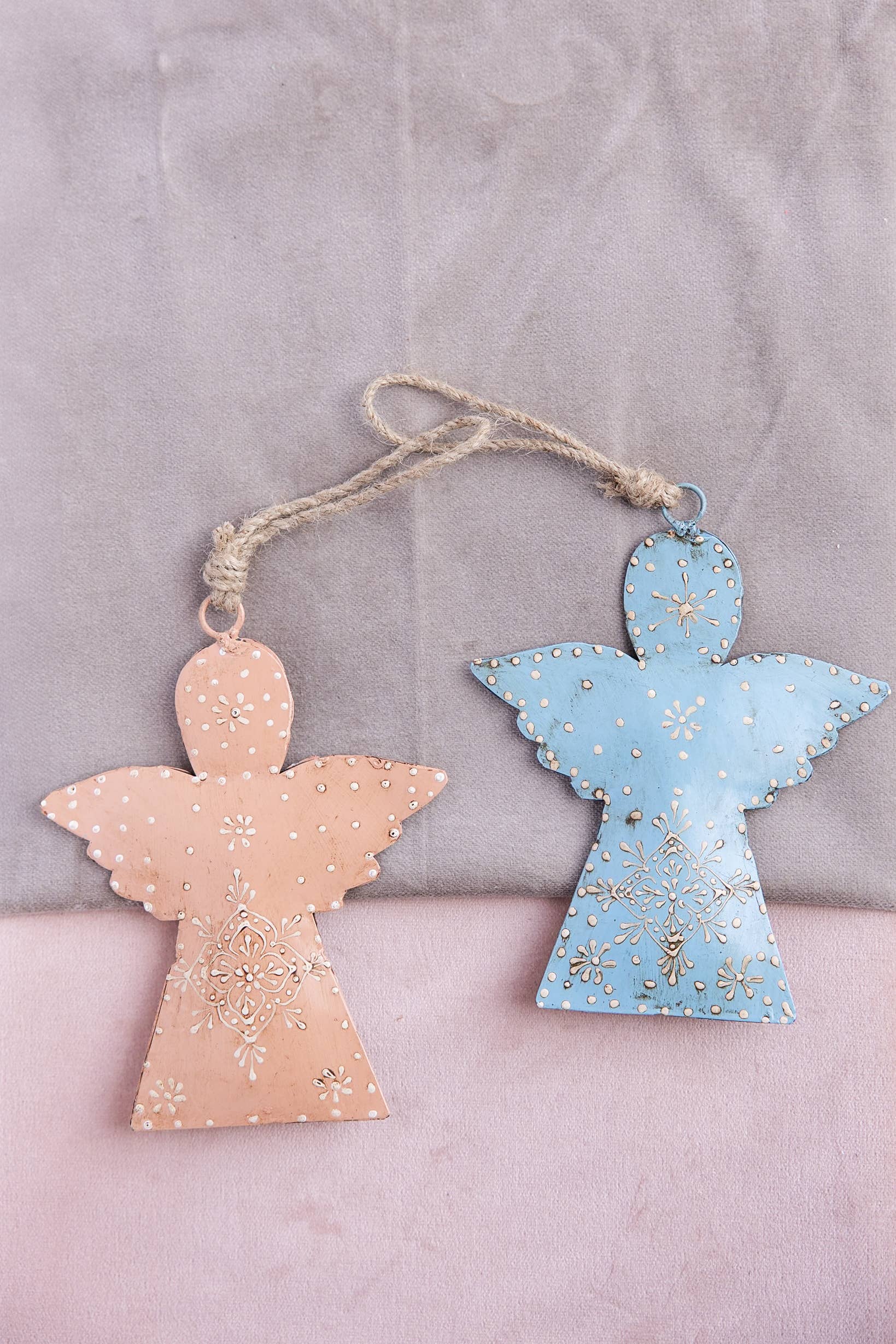 Small Blue Hanging Easter Angel