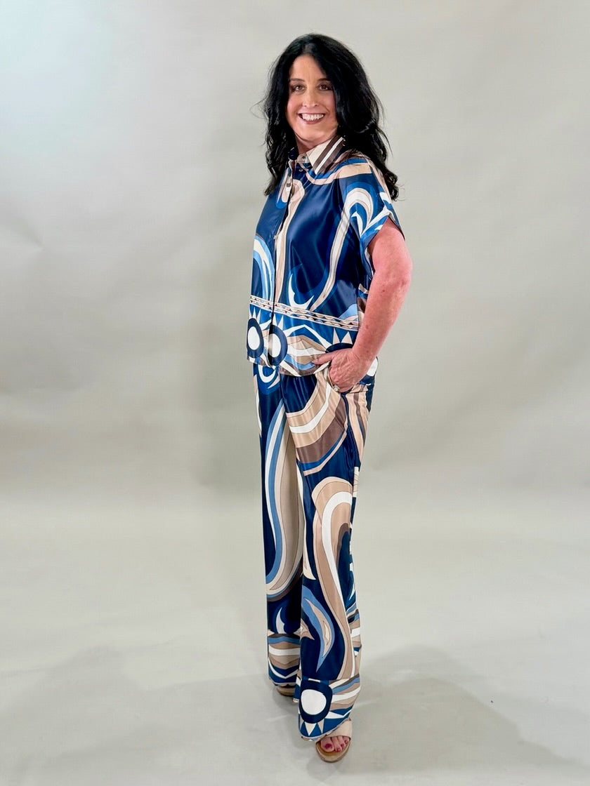 Satin Flutter Top