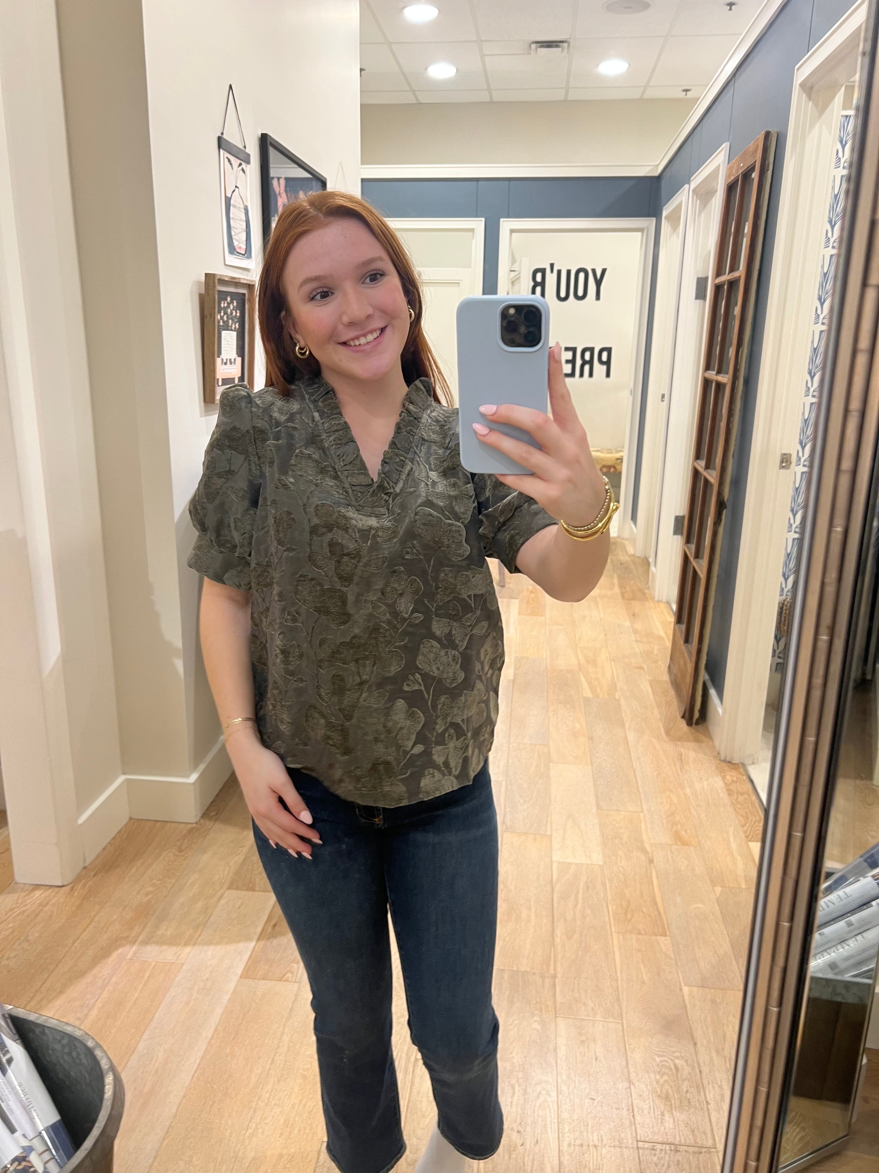 Velvet Petal Blouse