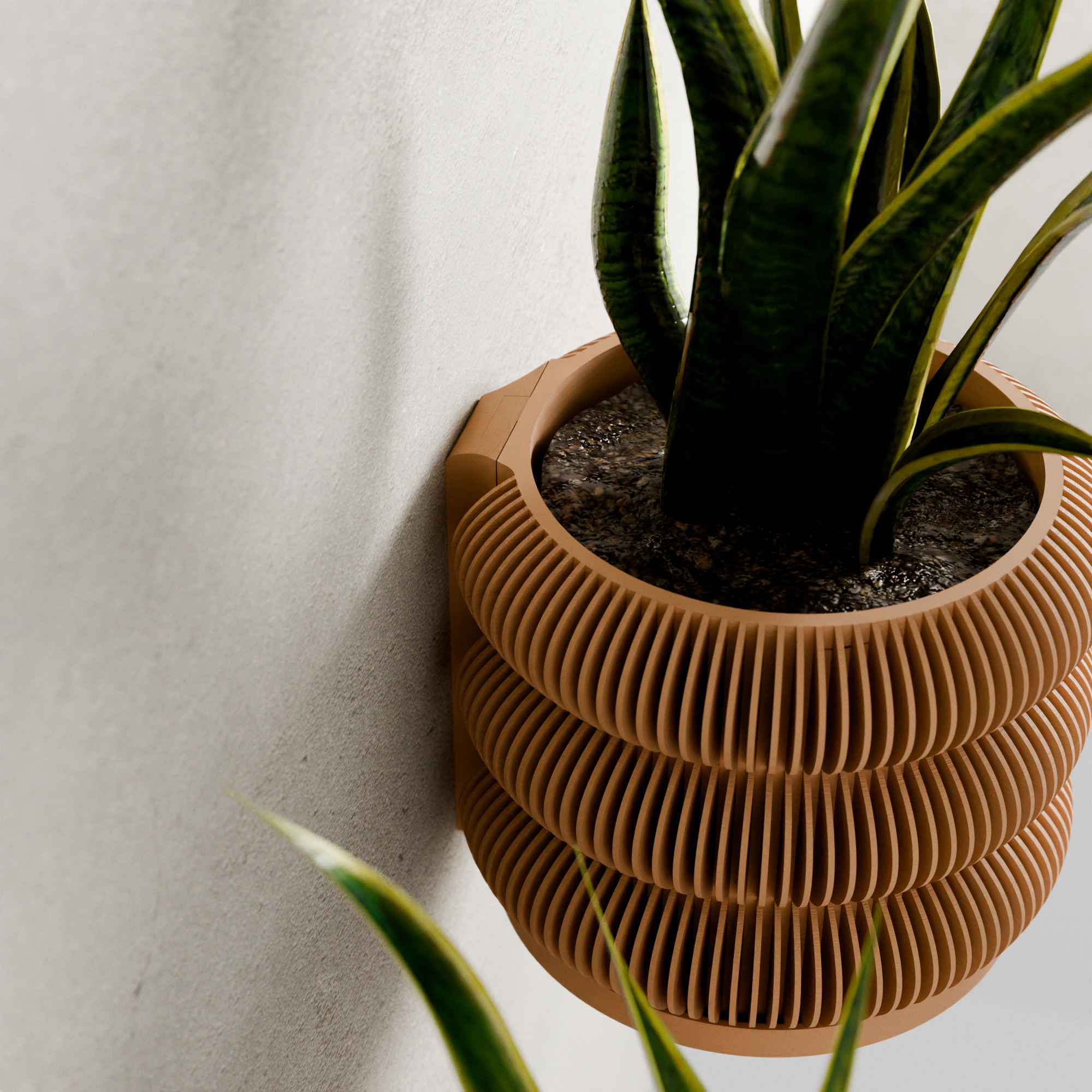 Hanging Triple Bubble Wall Planter