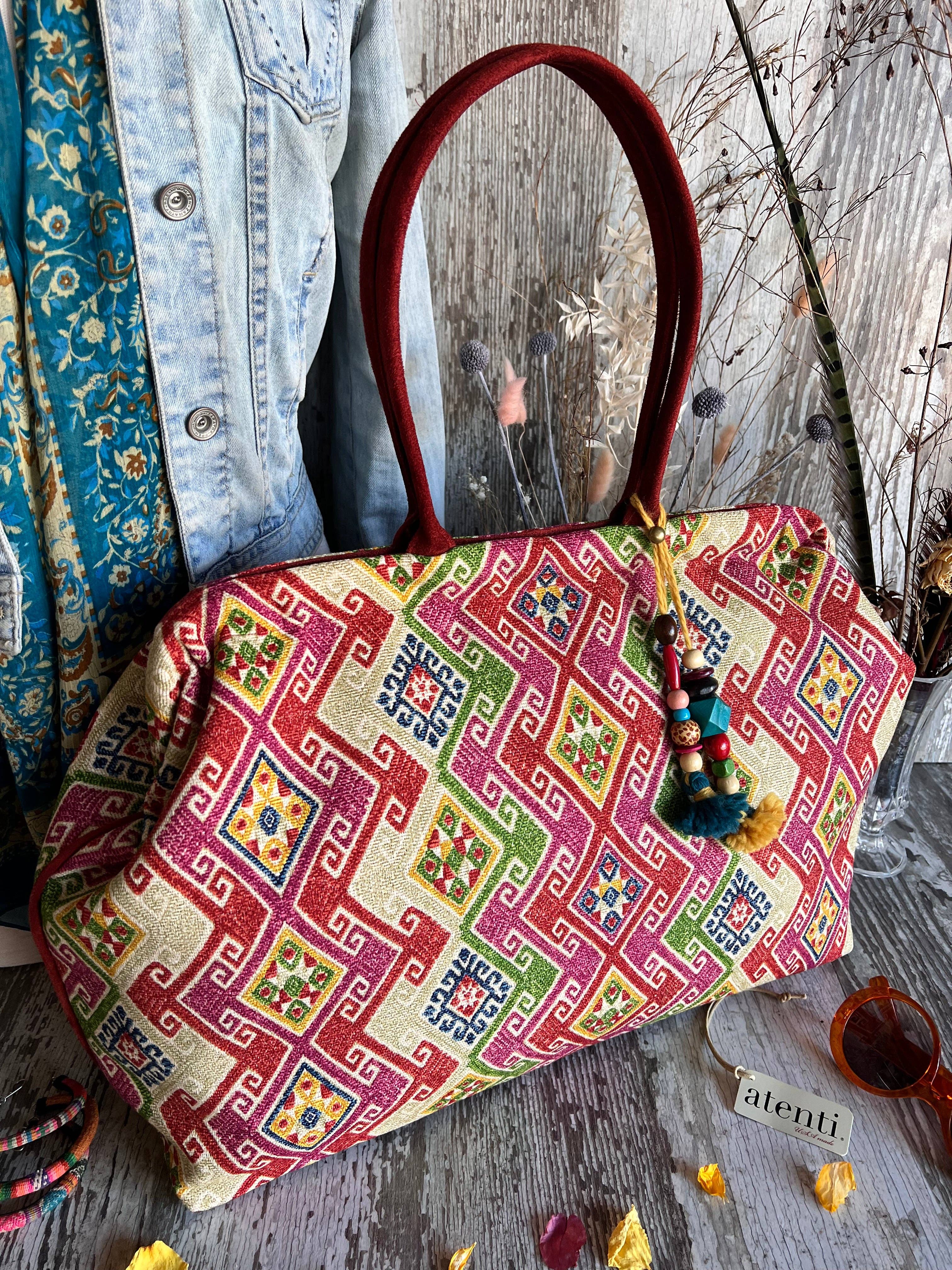 Modern Doctor Bag w/ Metal Snap Frame