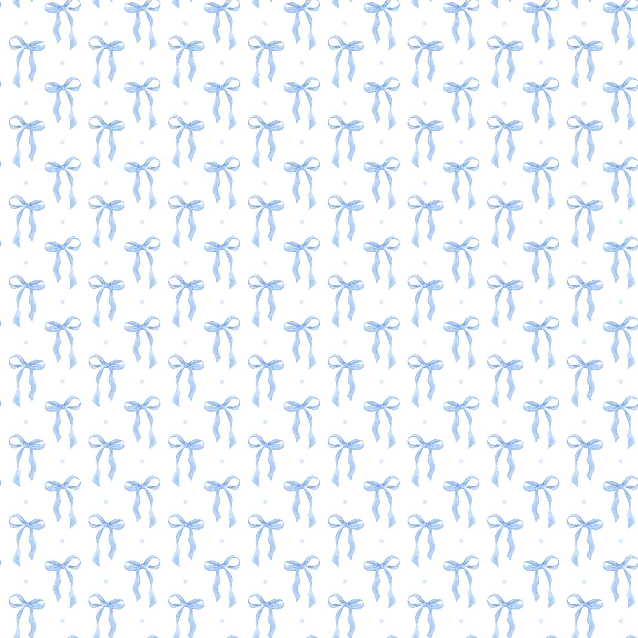 Grandmillenial Blue Bows - Prosecco Collection