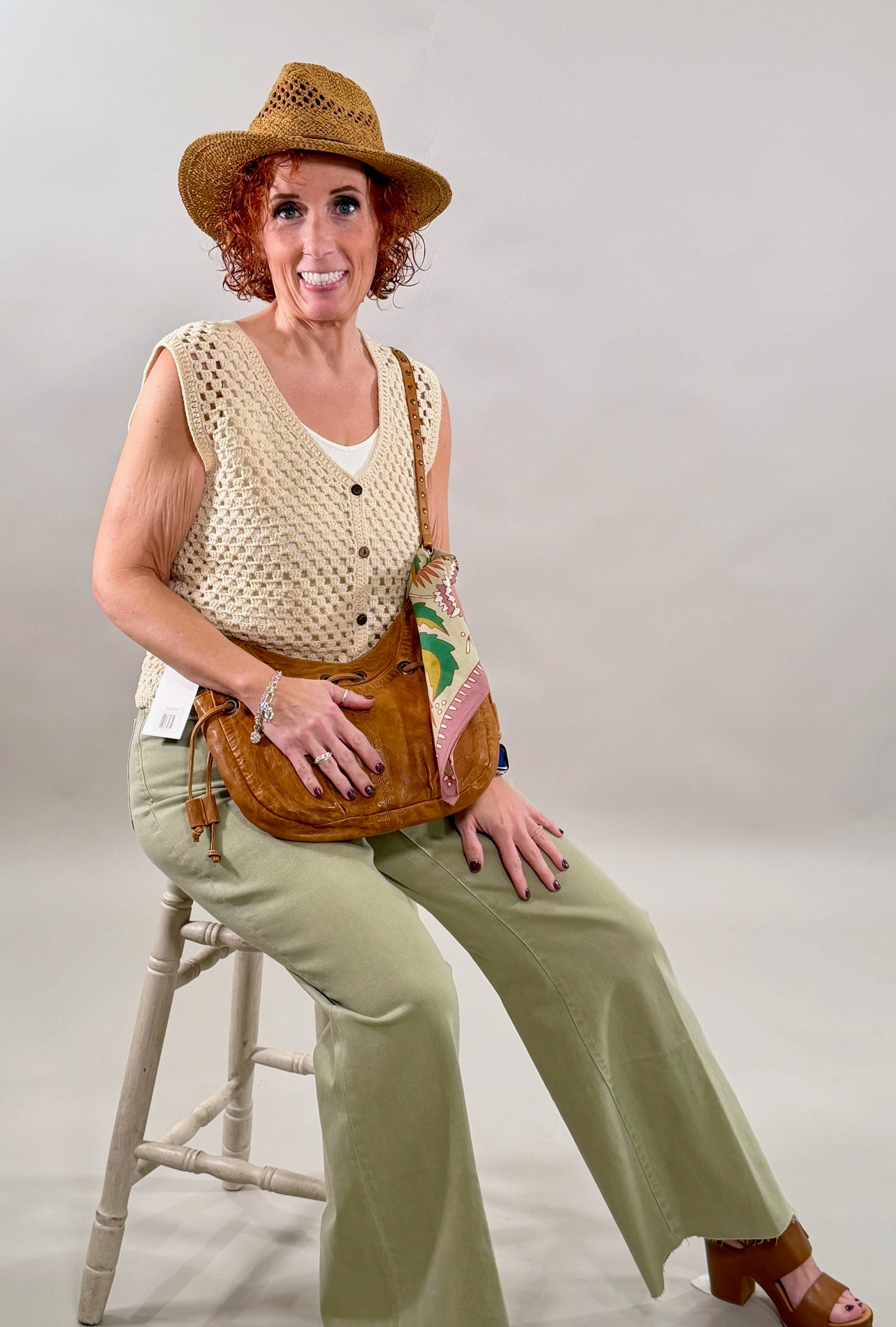 Hand-Crafted Crochet Vest