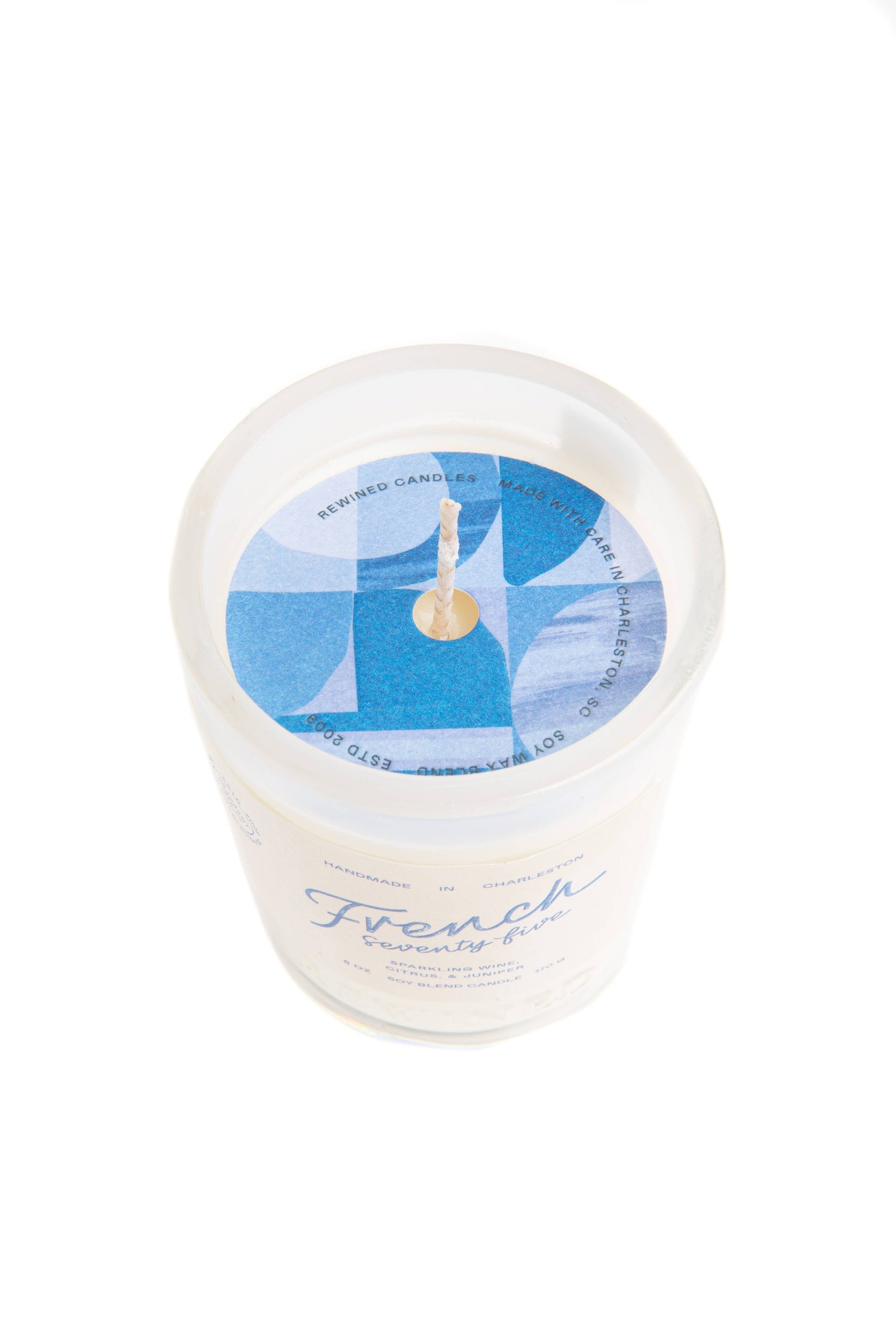 Rewined French 75 Candle 6 oz